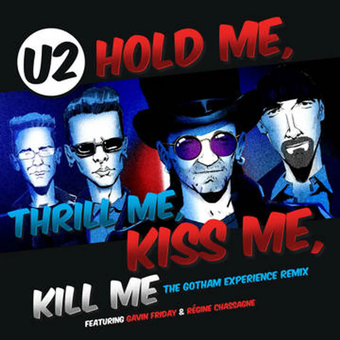 U2 HOLD ME THRILL ME KISS ME KILL ME Vinyl Record