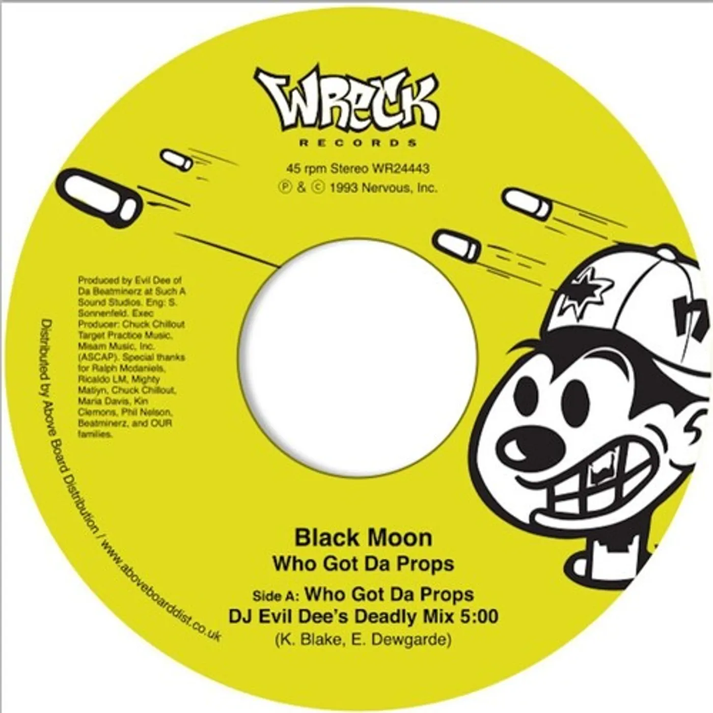 Black Moon WHO GOT DA PROPS? Vinyl Record