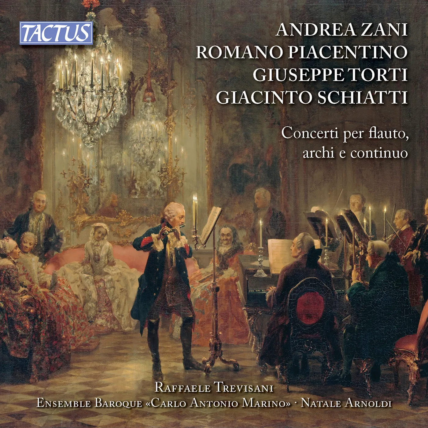 Piacentino CONCERTOS FOR FUTE & STRINGS & CONTINUO CD