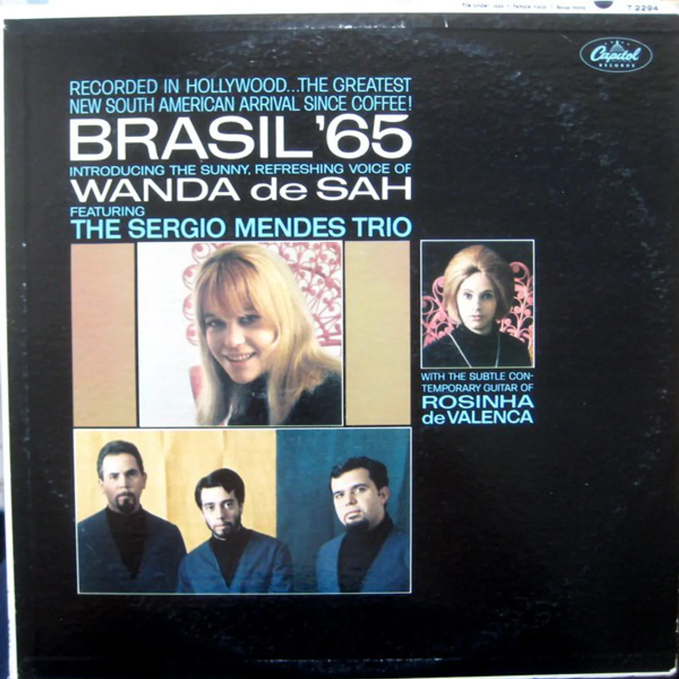 Sergio Mendes & Wanda De Sah BRASIL 65 IS HERE Vinyl Record