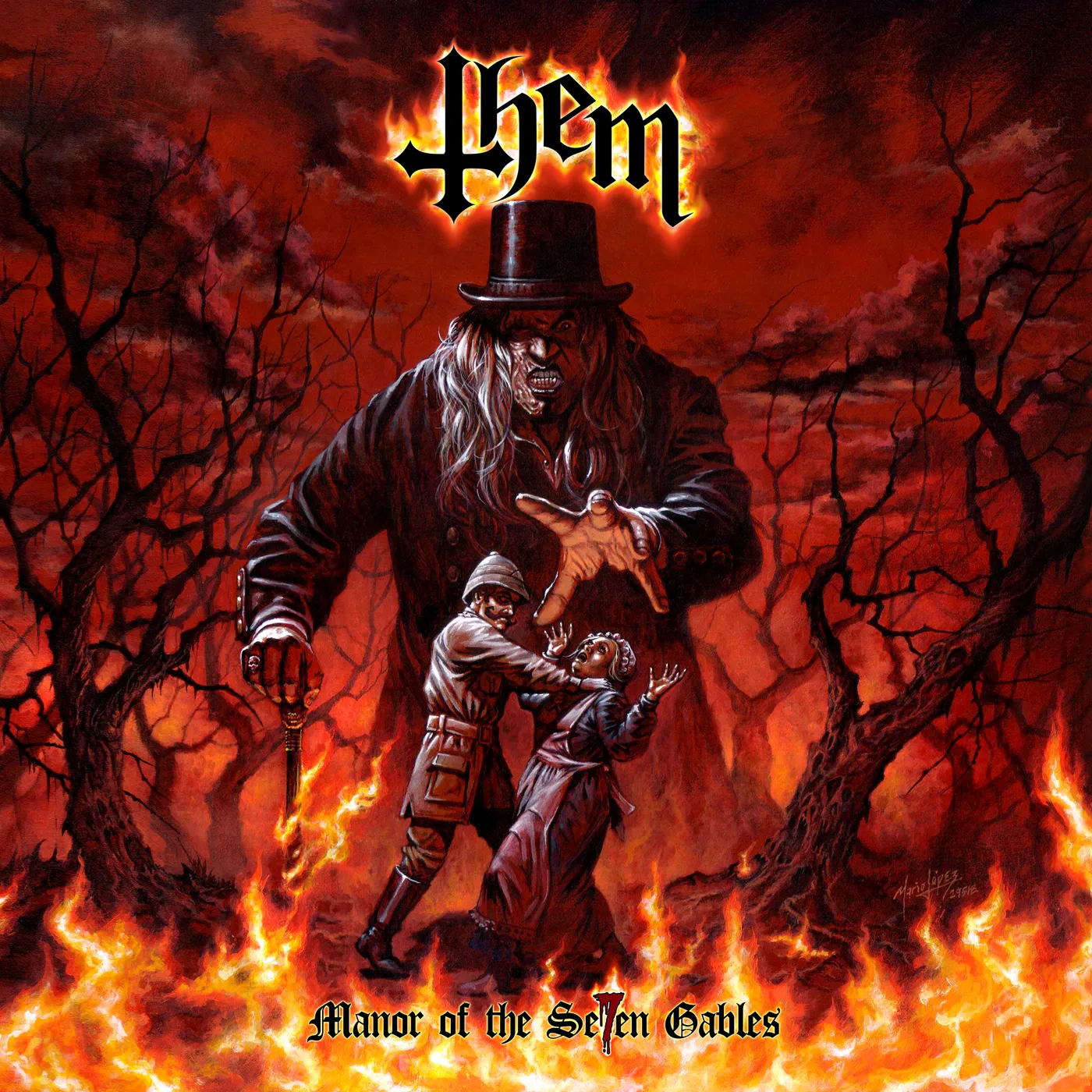 Them Manor of the Se7en Gables Vinyl Record