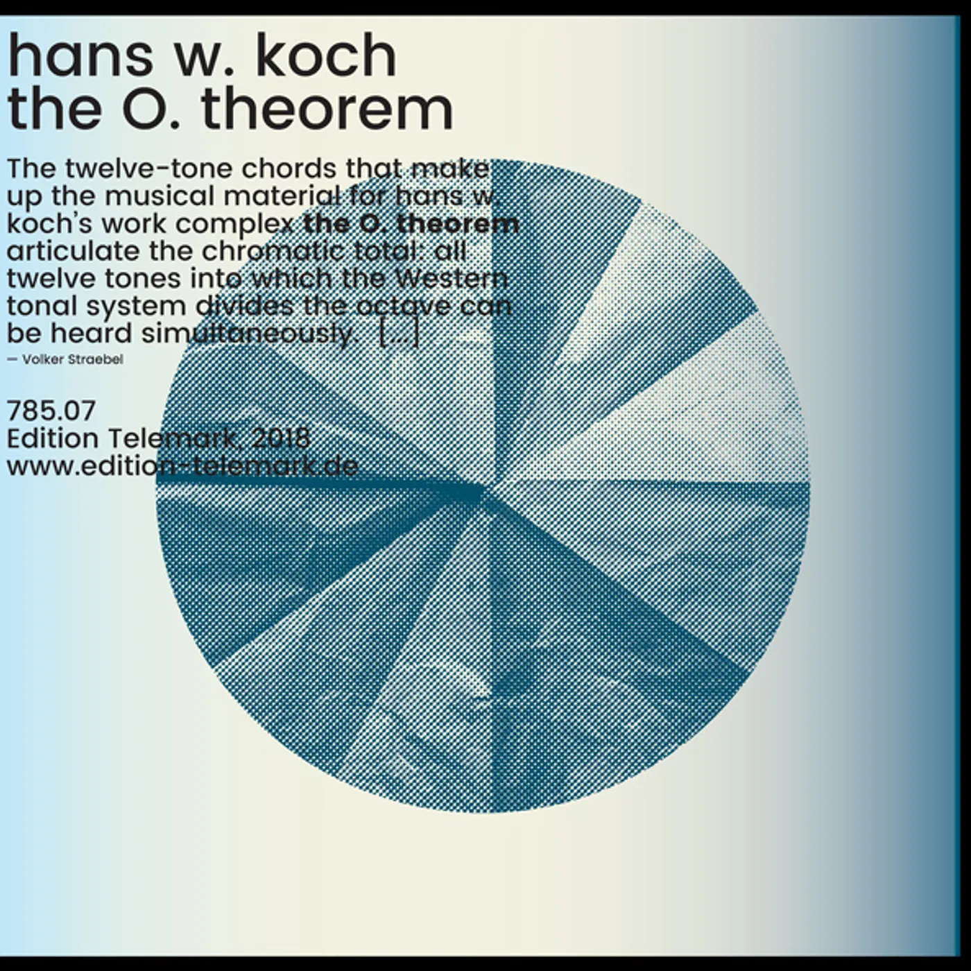 Hans Koch O THEOREM Vinyl Record