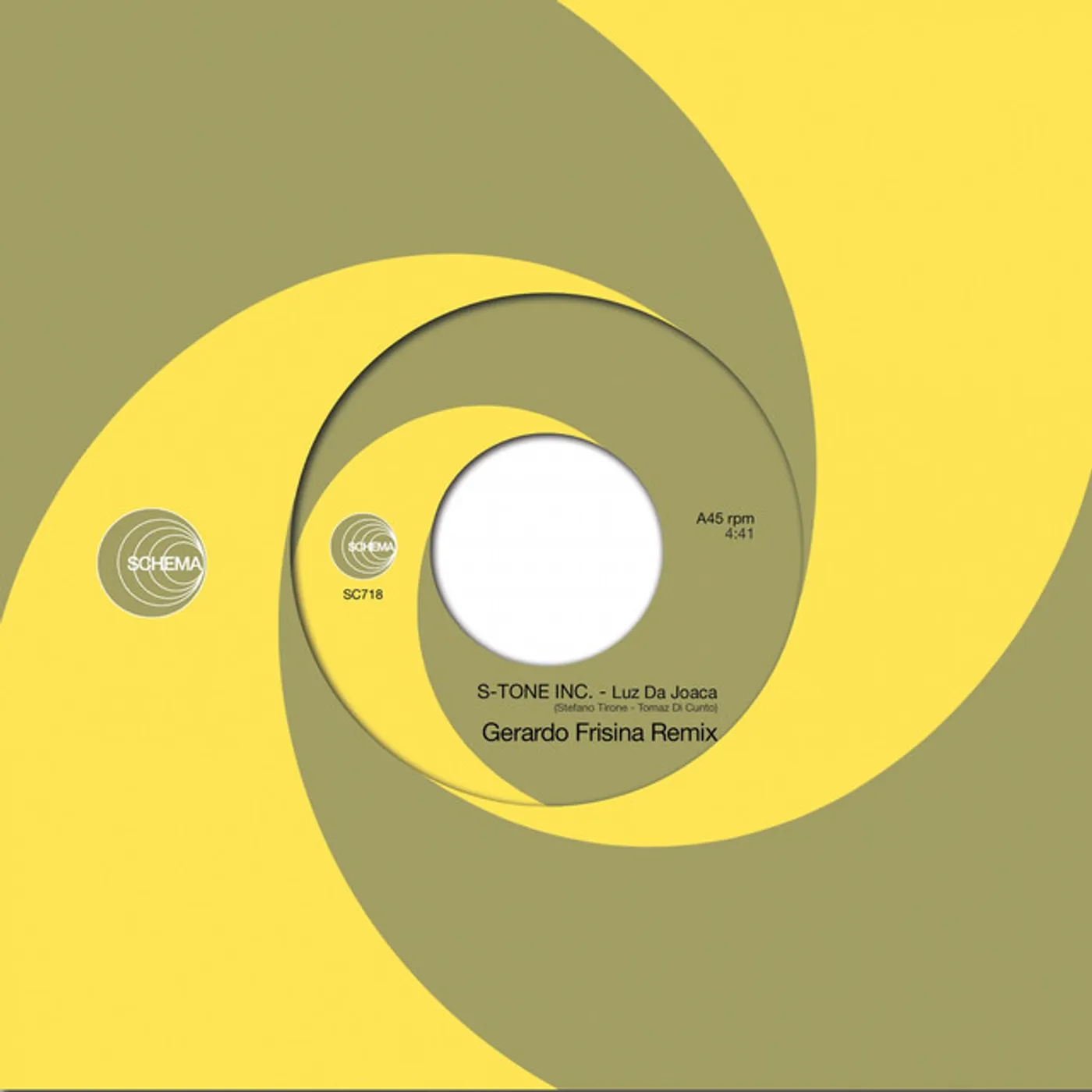 S-Tone Inc LUZ DA JOACA: GERARDO FRISINA REMIXES Vinyl Record