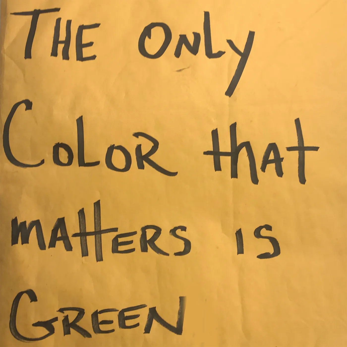 PaceWon & Mr. Green The Only Color That Matters is Green Vinyl Record