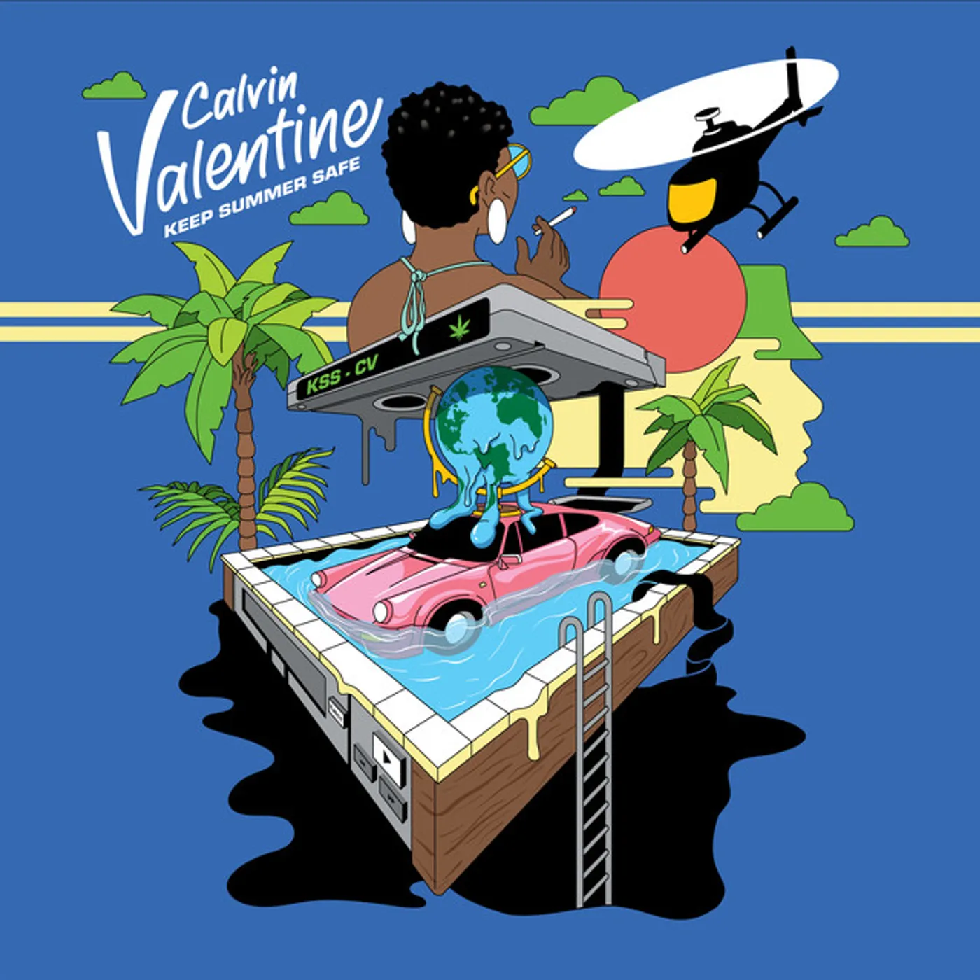 Calvin Valentine Keep Summer Safe Vinyl Record