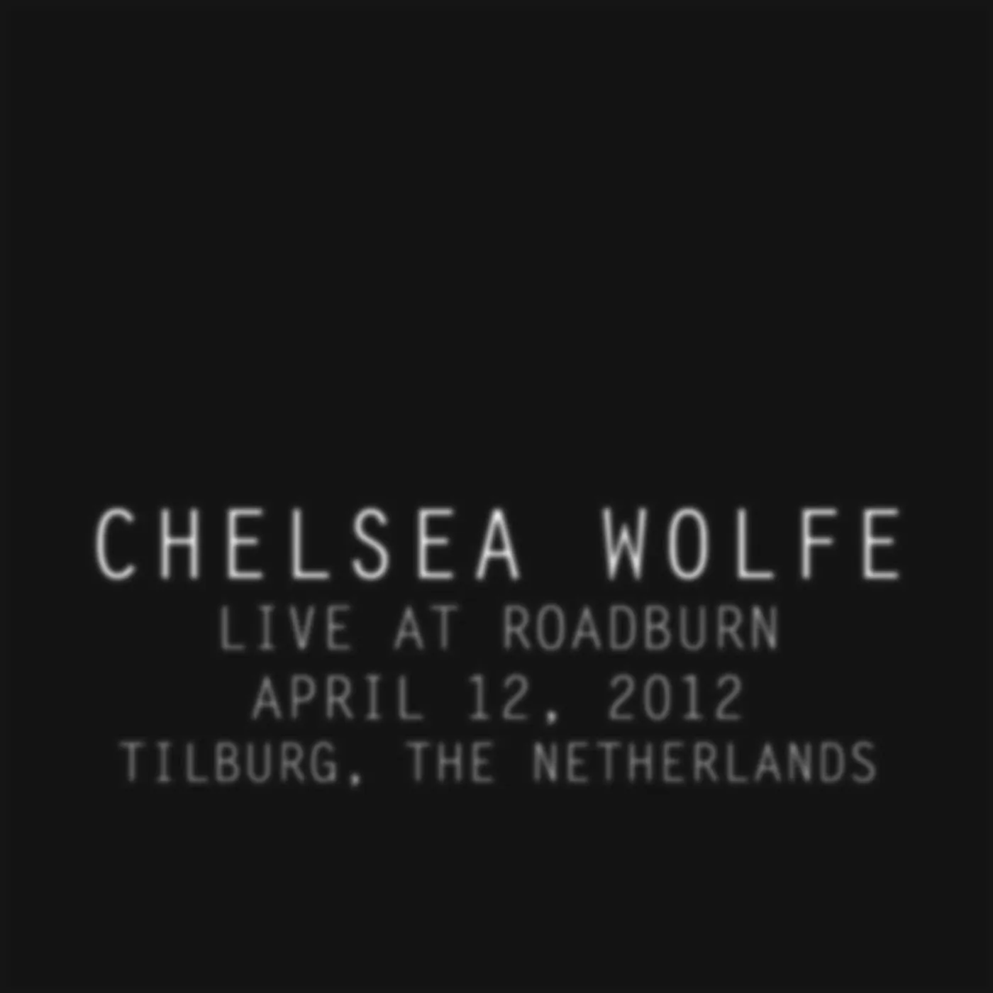 Chelsea Wolfe Live at Roadburn 2012 Vinyl Record