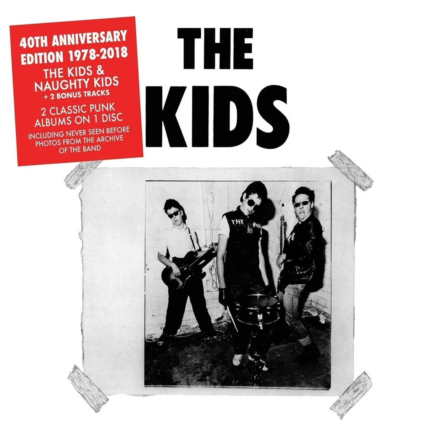 The Kids / NAUGHTY KIDS (40TH ANNIVERSARY 1978-2018) CD