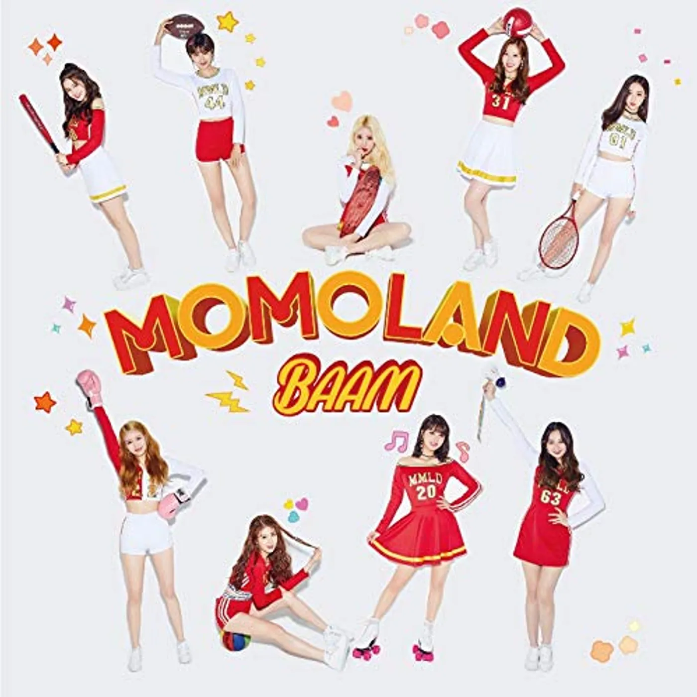 MOMOLAND BAAM (LTD.B/CD/DVD/STICKER) CD