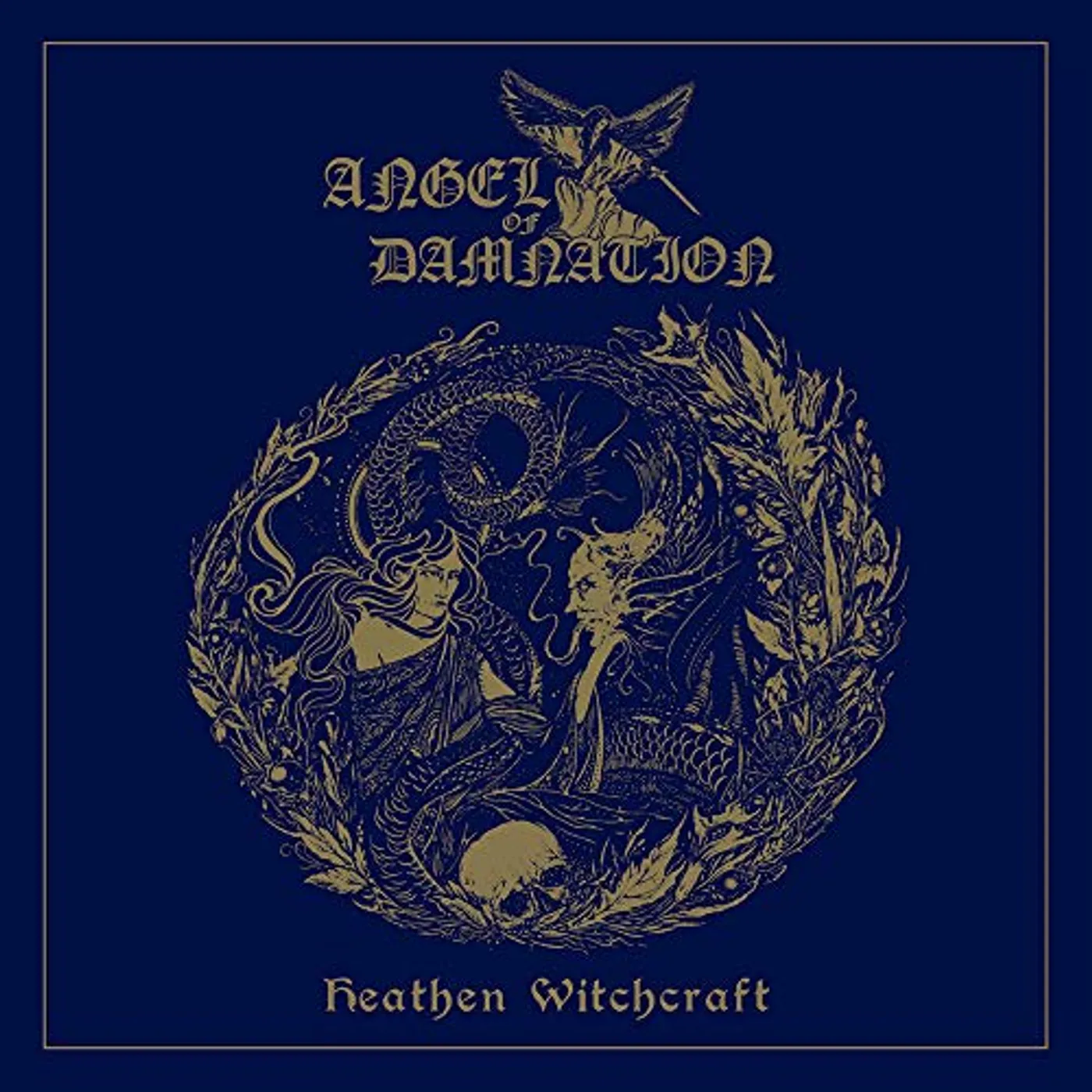 Angel of Damnation Heathen Witchcraft Vinyl Record