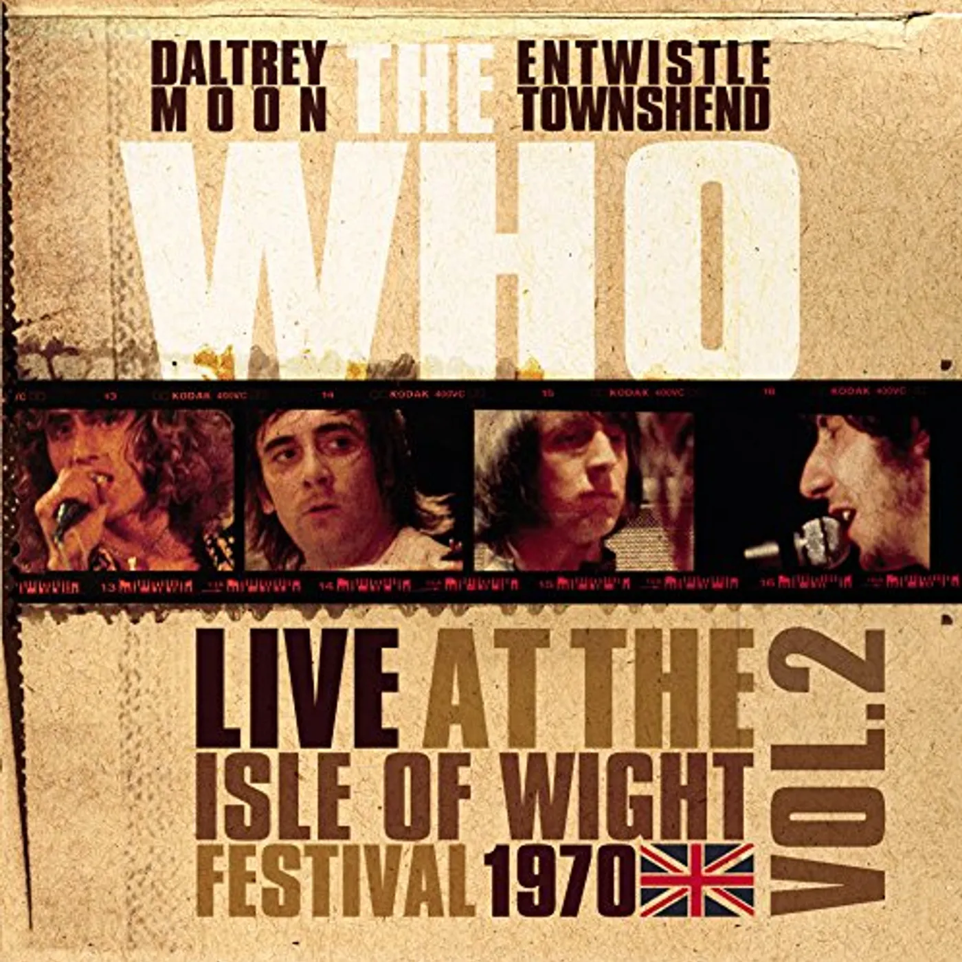 The Who LIVE AT THE ISLE OF WIGHT 2 Vinyl Record