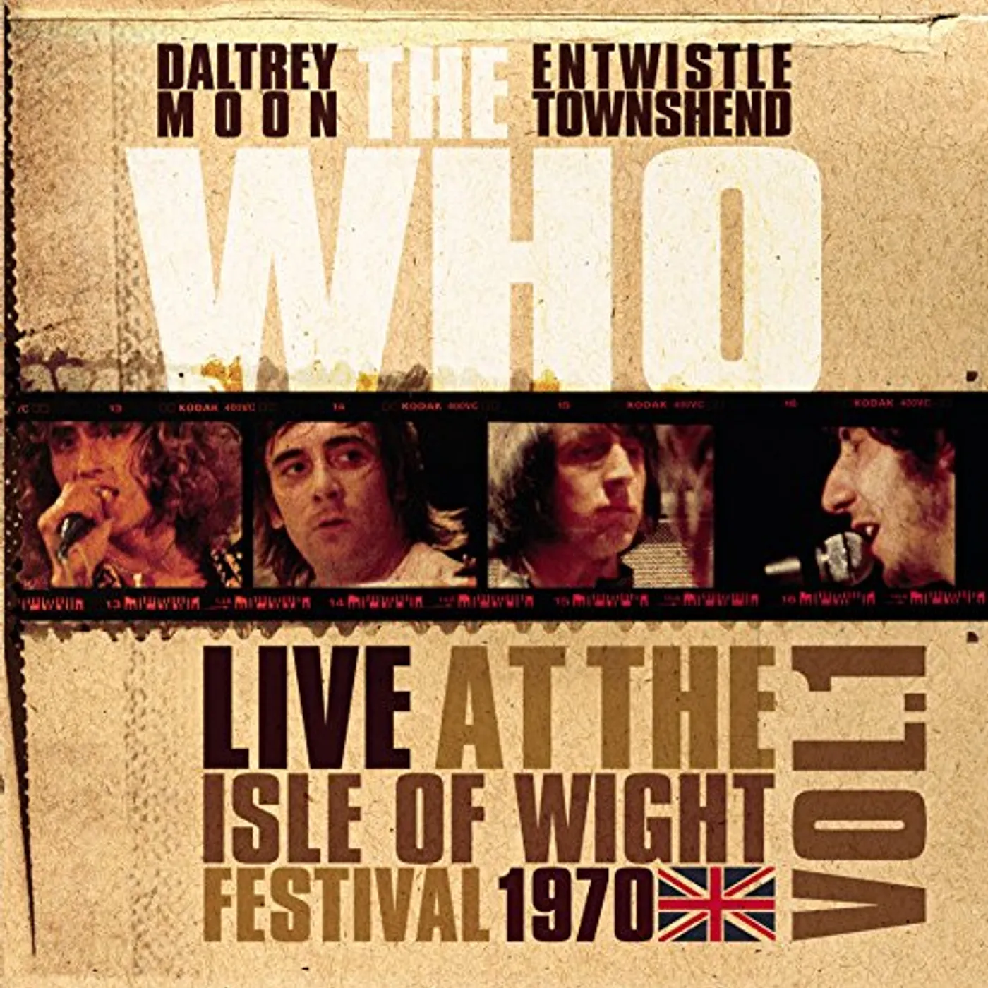 The Who LIVE AT THE ISLE OF WIGHT 1 Vinyl Record
