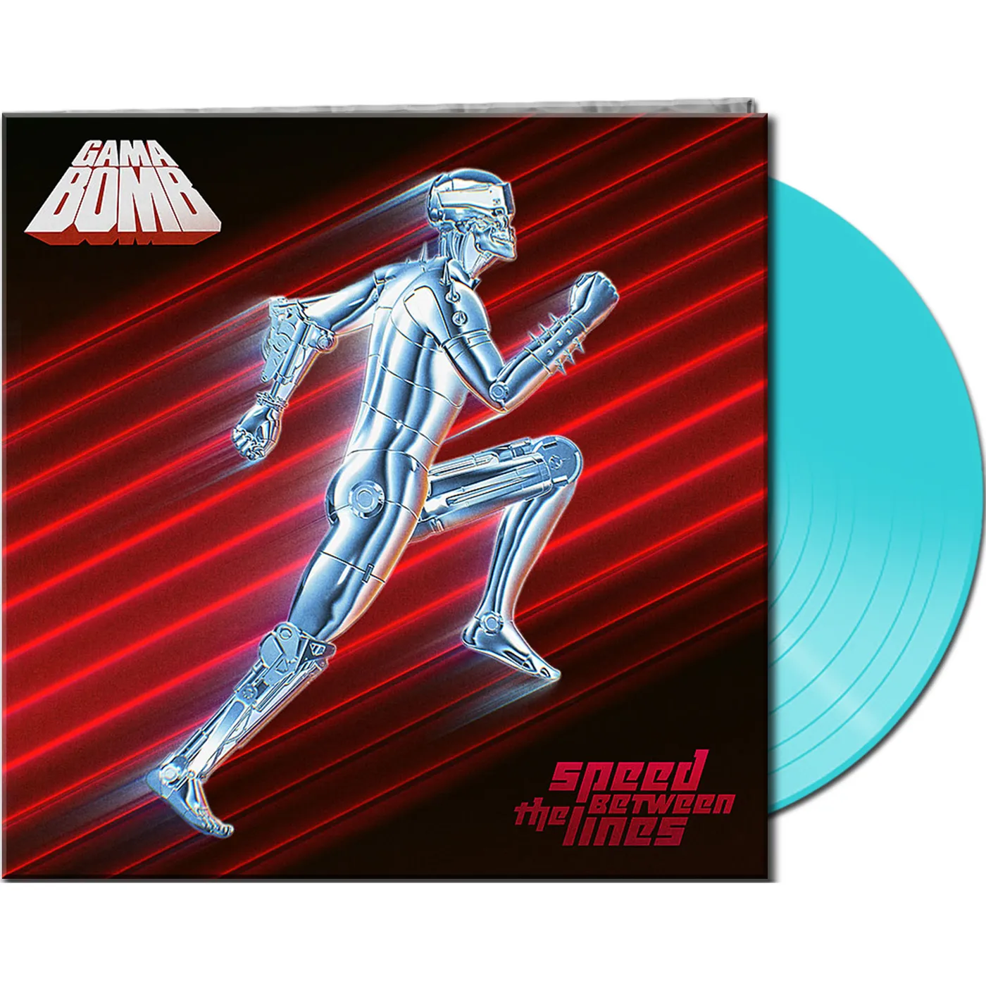 Gama Bomb SPEED BETWEEN THE LINES Vinyl Record