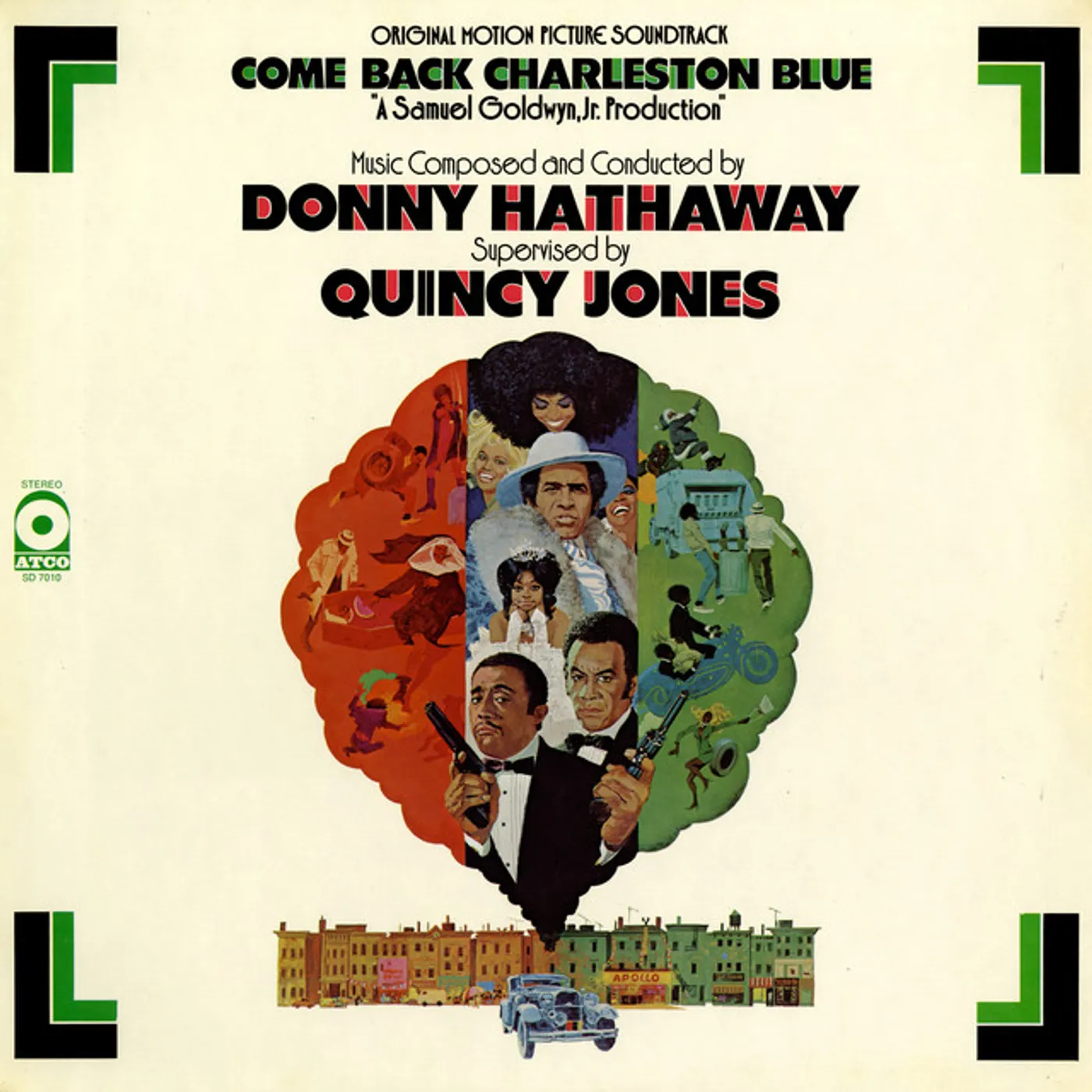 Donny Hathaway COME BACK CHARLESTON BLUE / Original Soundtrack Vinyl Record