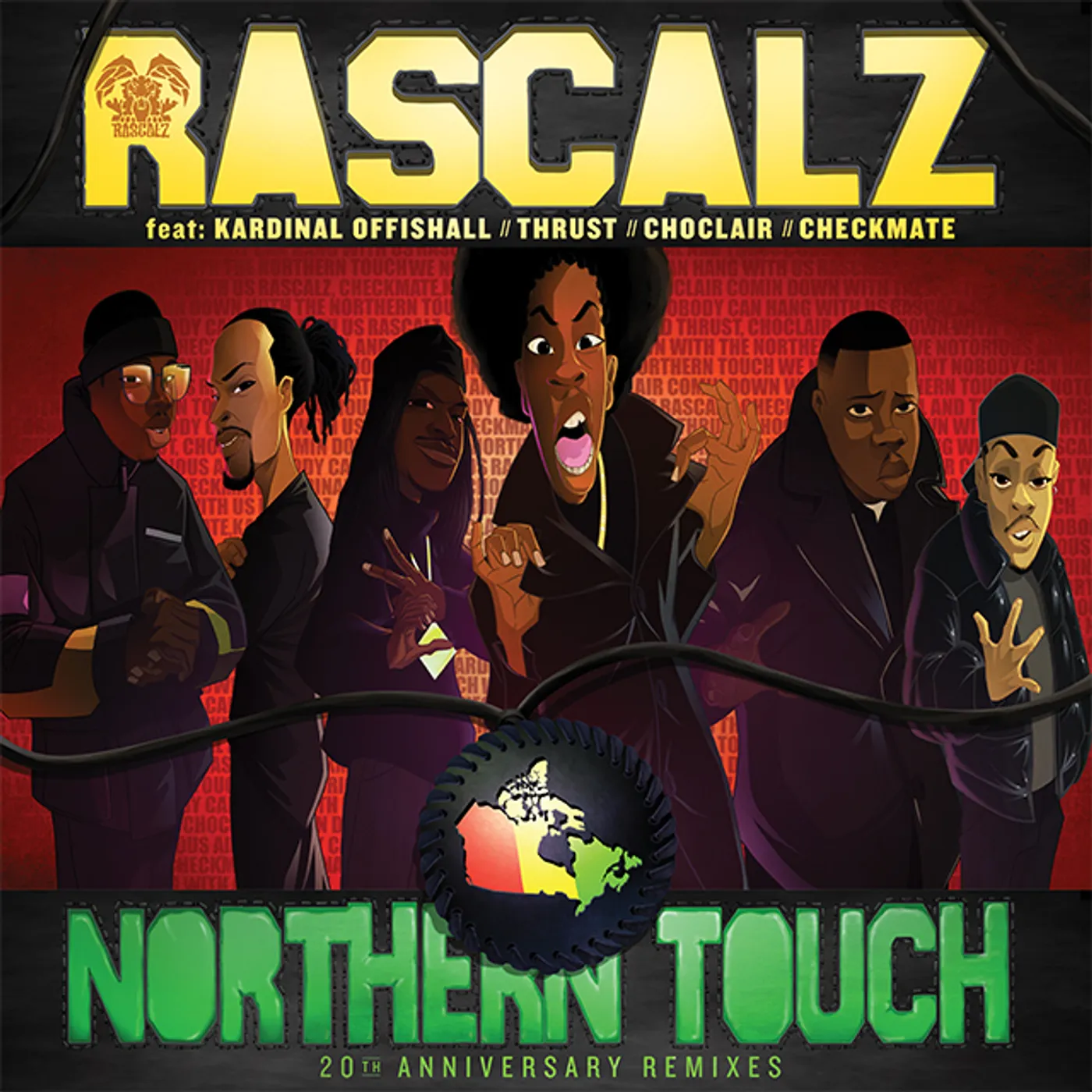 Rascalz / Kardinal Offishall / Thrust / Choclair NORTHERN TOUCH: 20TH ANNIVERSARY REMIXES Vinyl Record