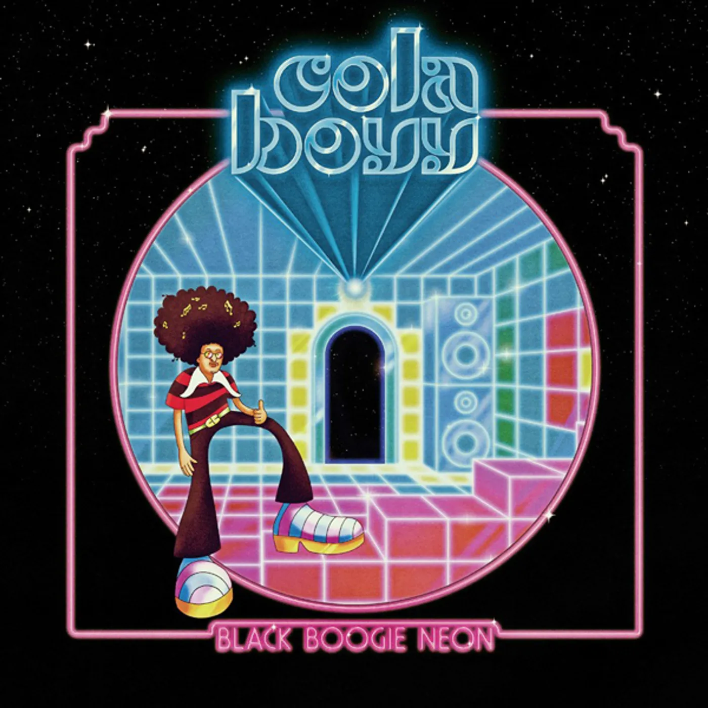 Cola Boyy Black Boogie Neon Vinyl Record