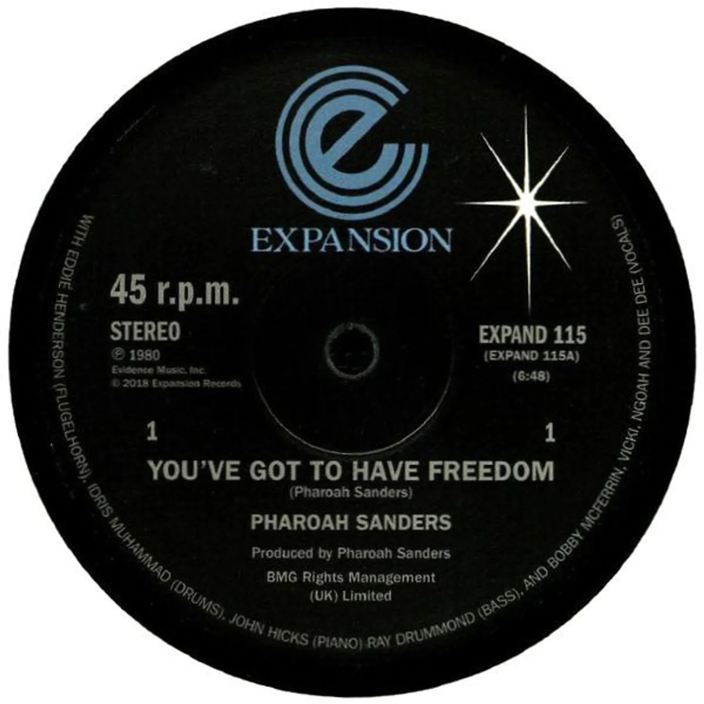 Pharoah Sanders YOU'VE GOT TO HAVE FREEDOM / GOT TO GIVE IT UP Vinyl Record