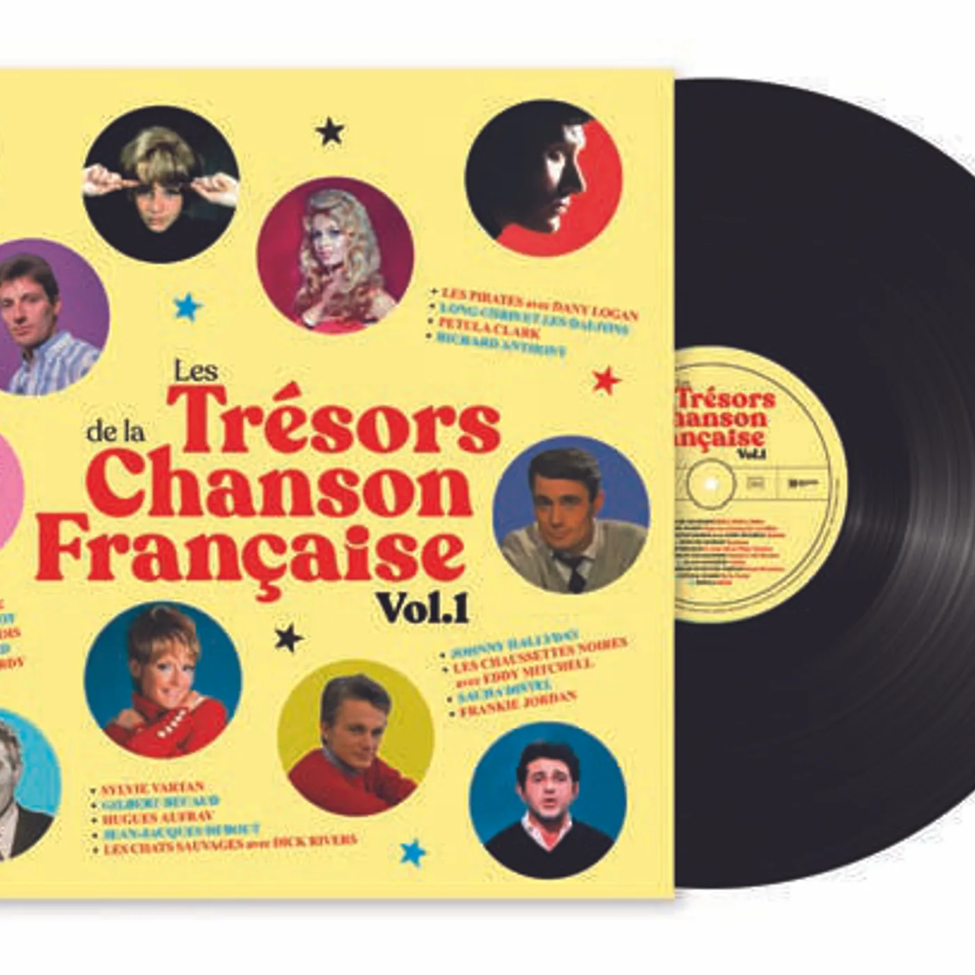 Fabien Lecoeuvre LES TRESORS DE LA CHANSON FRANCAISE VOL 1 Vinyl Record