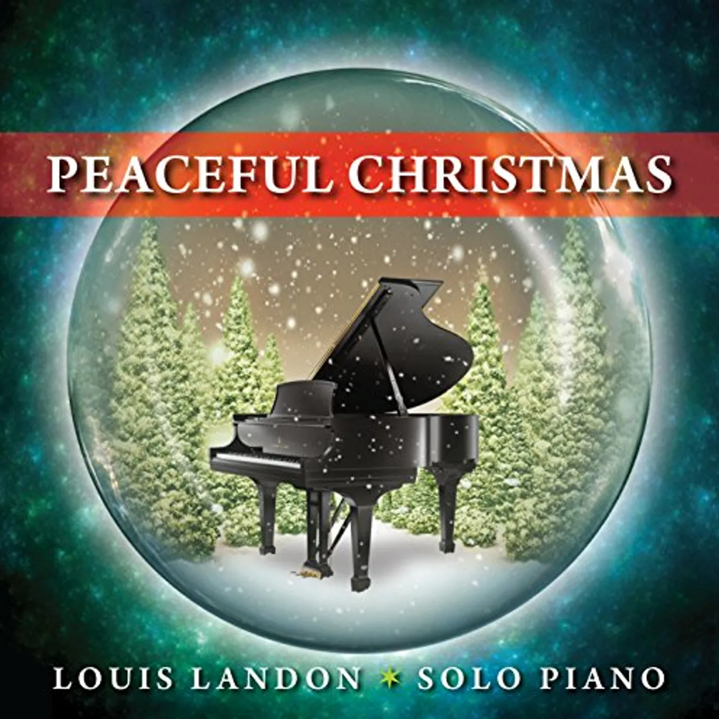 Louis Landon PEACEFUL CHRISTMAS - SOLO PIANO CD