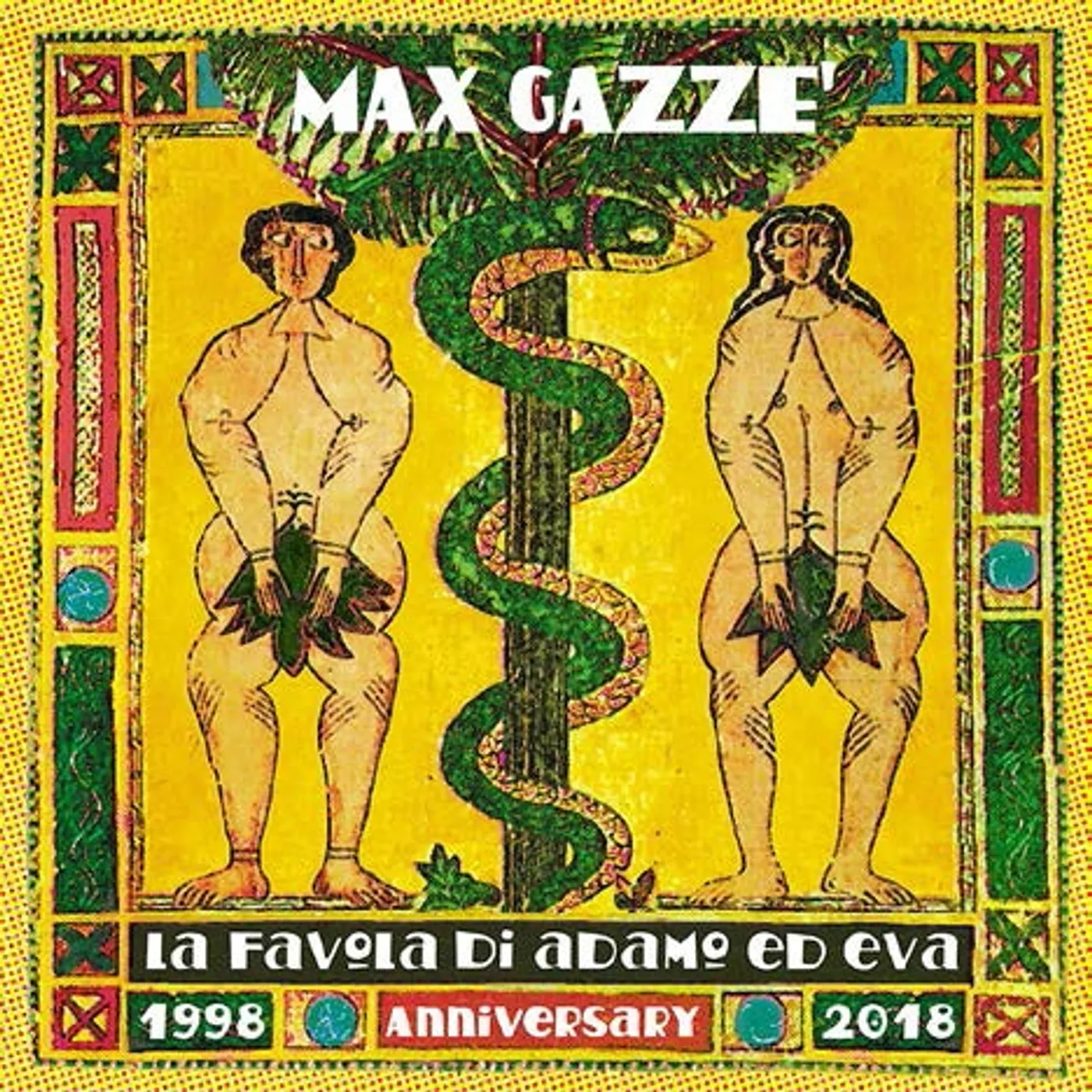 Max Gazzè LA FAVOLA DI ADAMO ED EVA 1998-2018 CD