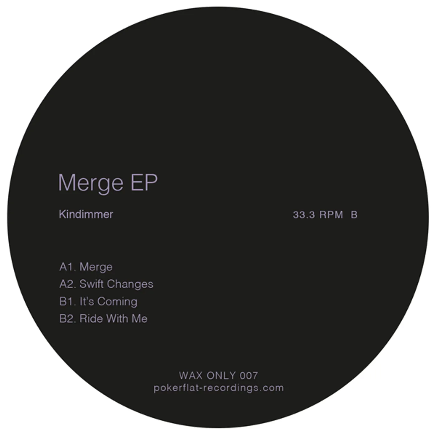 Kindimmer MERGE Vinyl Record