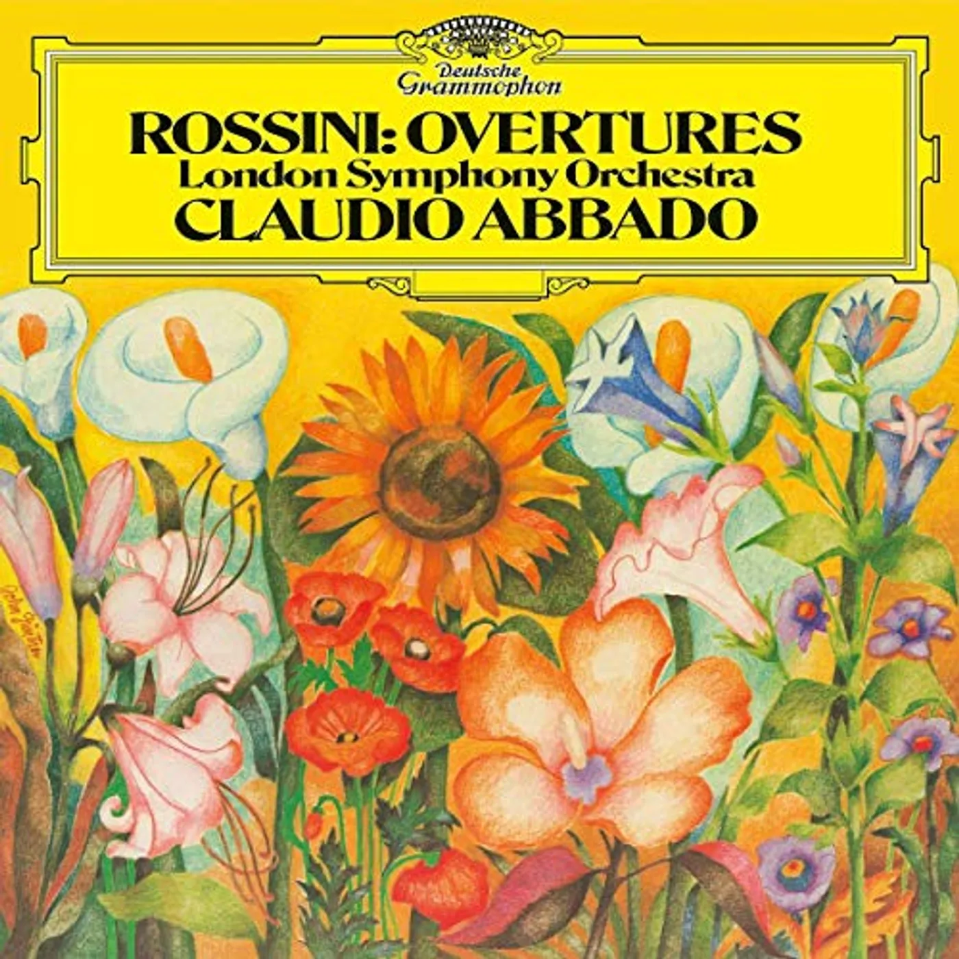 Claudio Abbado & London Symphony Orchestra ROSSINI OVERTURES Vinyl Record