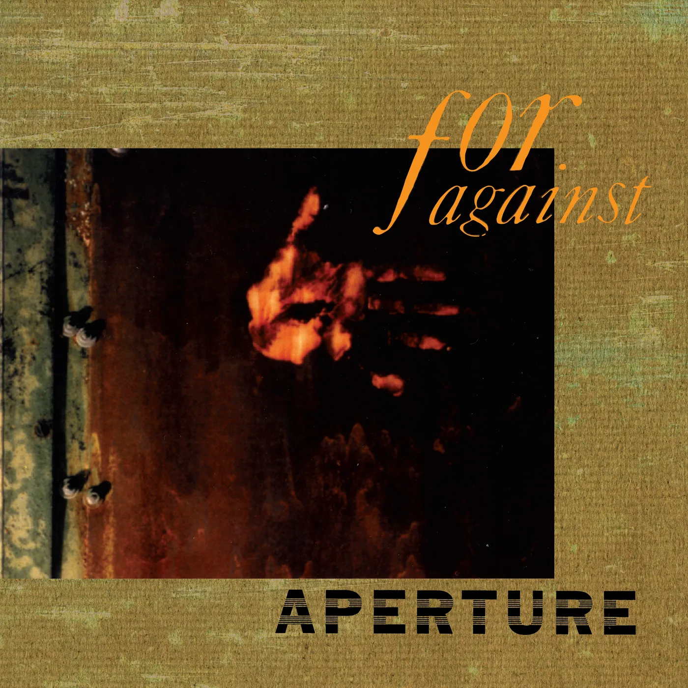 For Against APERTURE Vinyl Record