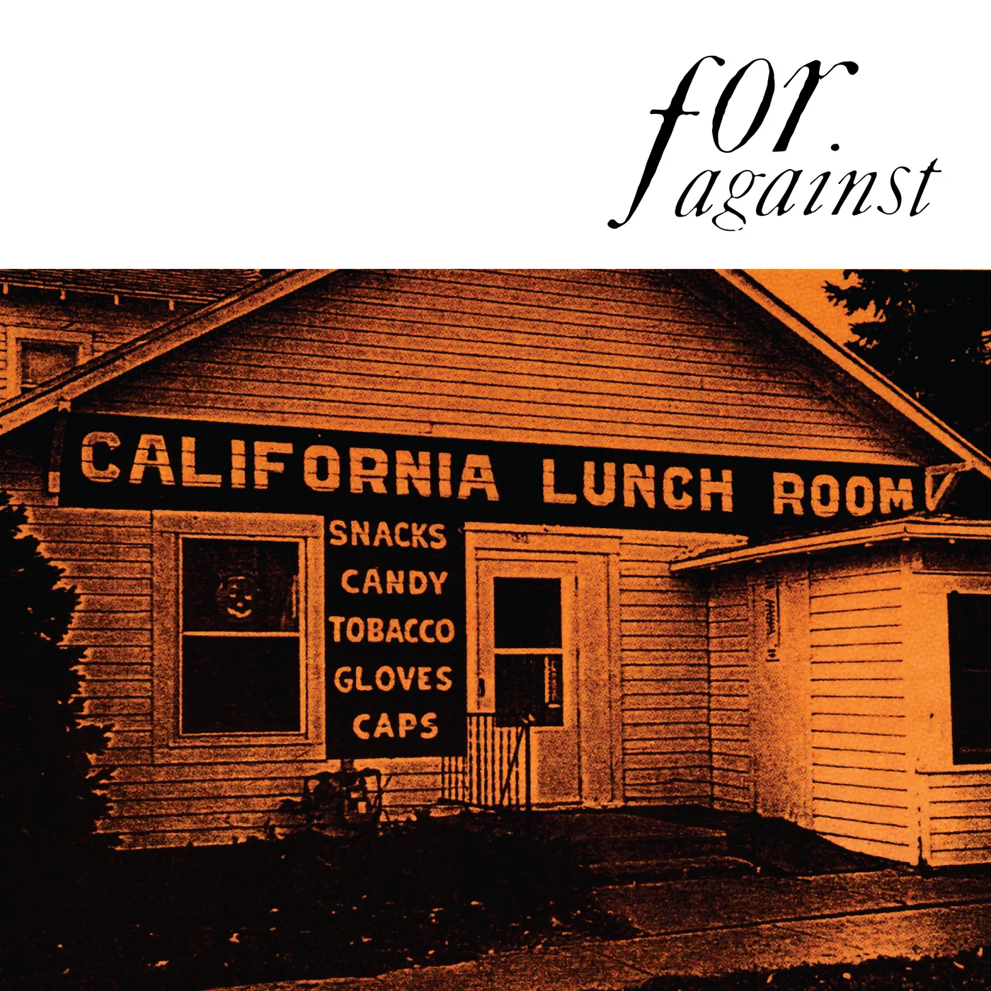 For Against MASON'S CALIFORNIA LUNCHROOM Vinyl Record
