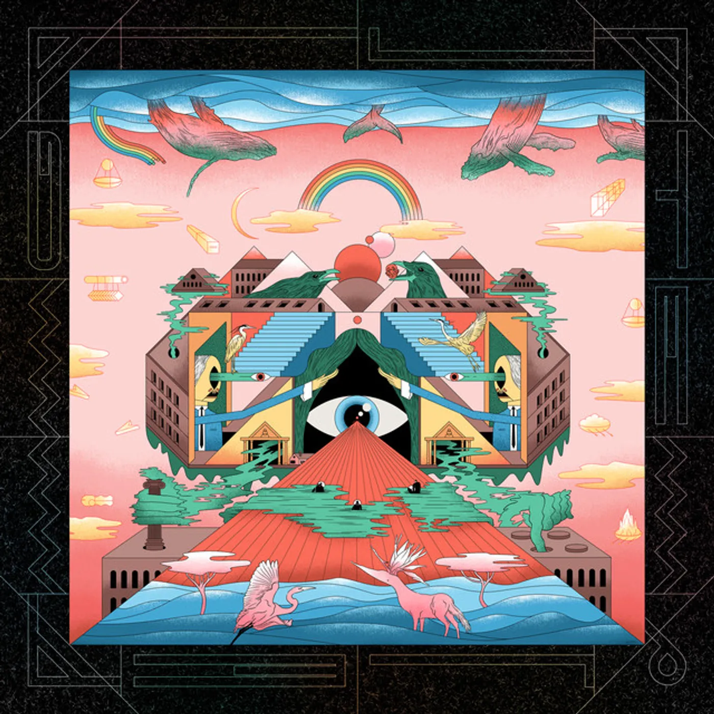 Amgala Temple Invisible Airships Vinyl Record