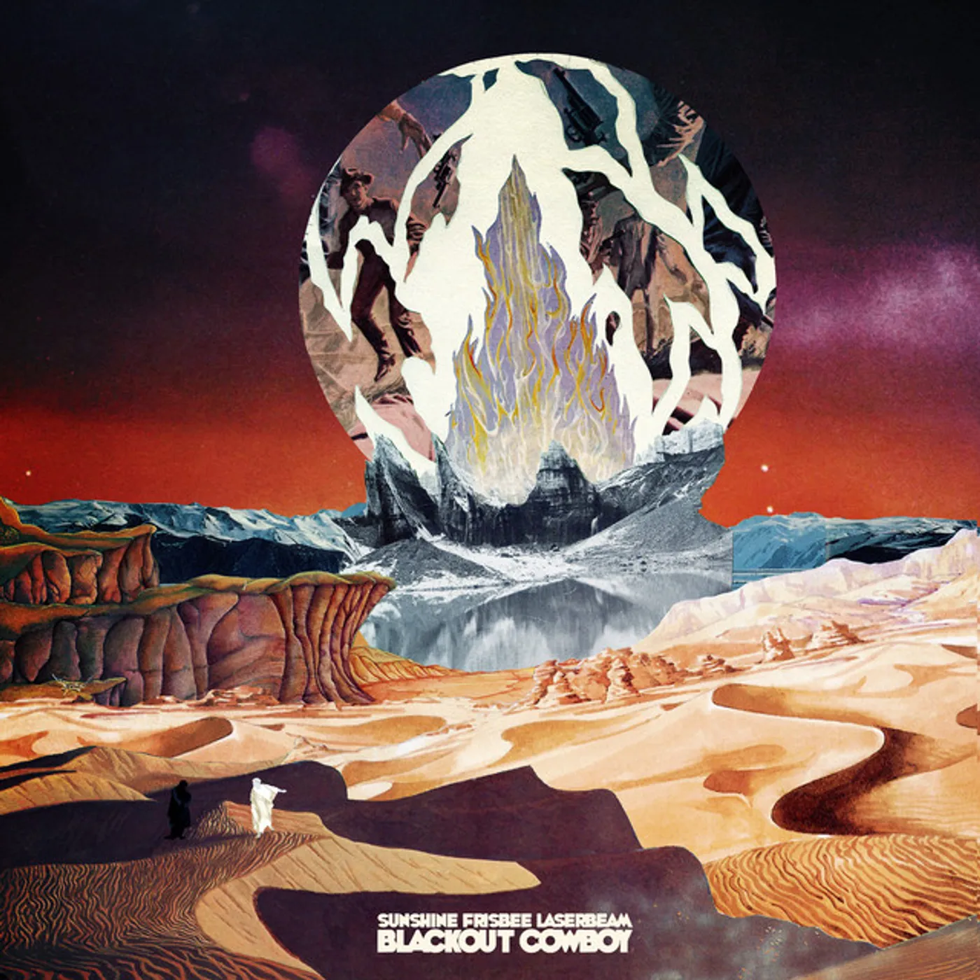 Sunshine Frisbee Laserbeam Blackout Cowboy Vinyl Record