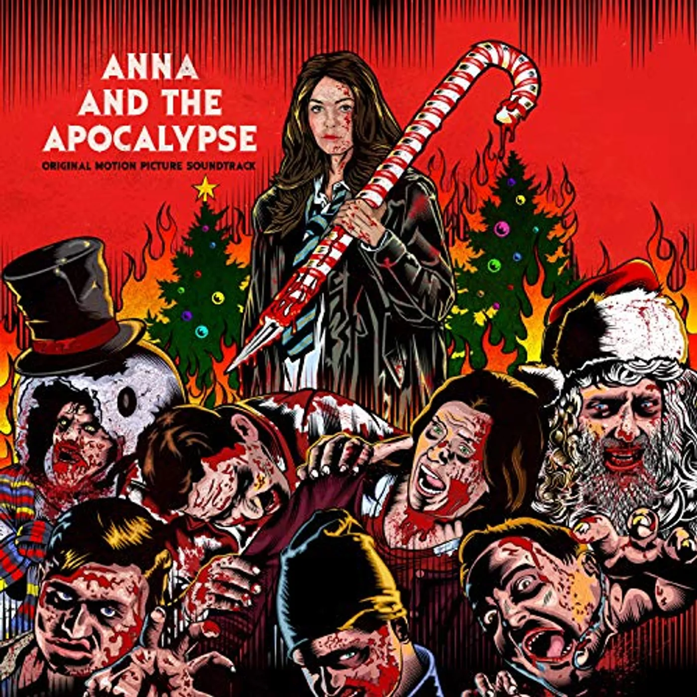 Various Artists  ANNA & THE APOCALYPSE (CLEAR W/RED SPLATTER) Vinyl Record