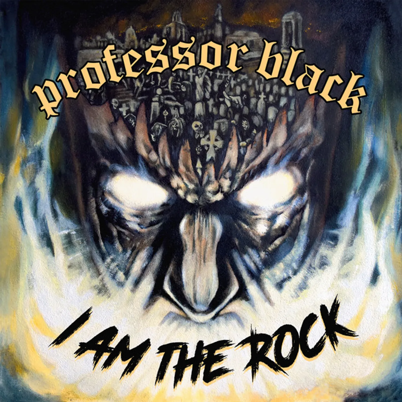 Professor Black I Am the Rock Vinyl Record