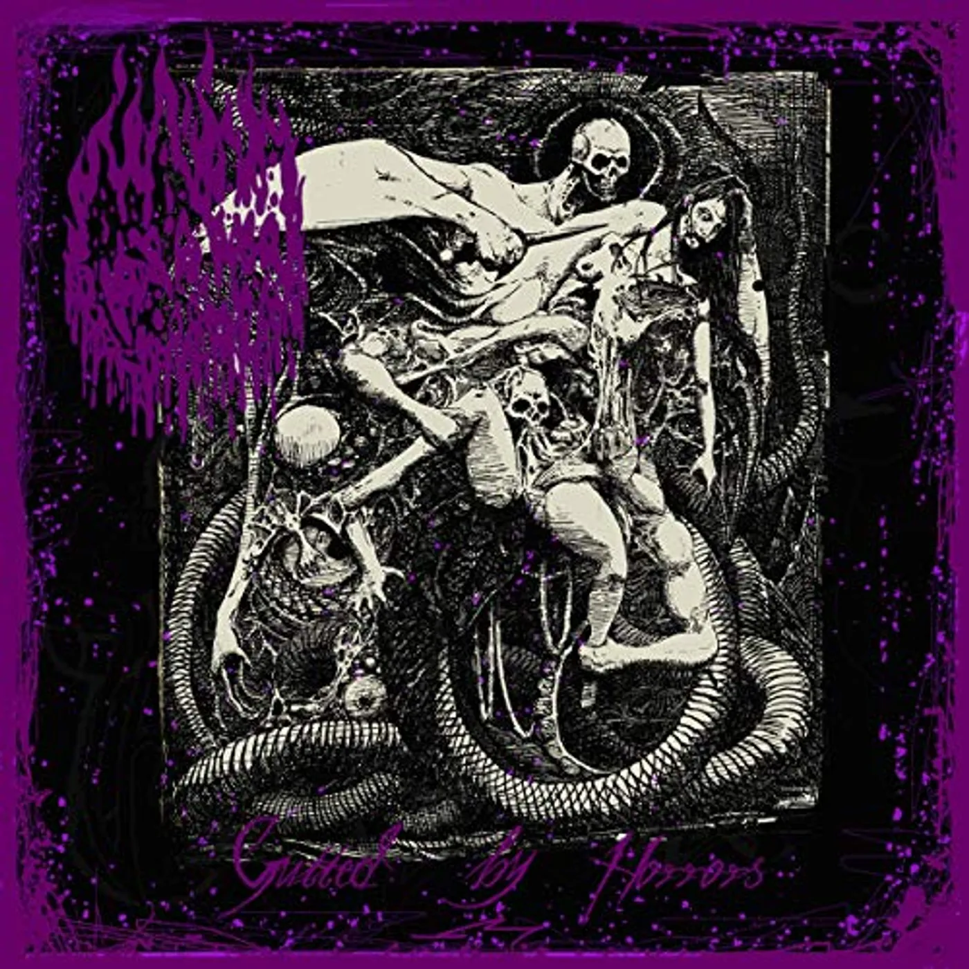 Death Vomit Gutted by Horrors Vinyl Record