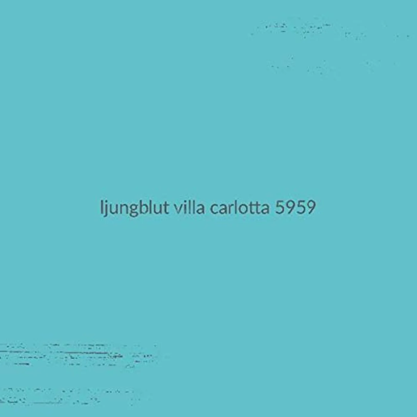 Ljungblut Villa Carlotta 5959 Vinyl Record