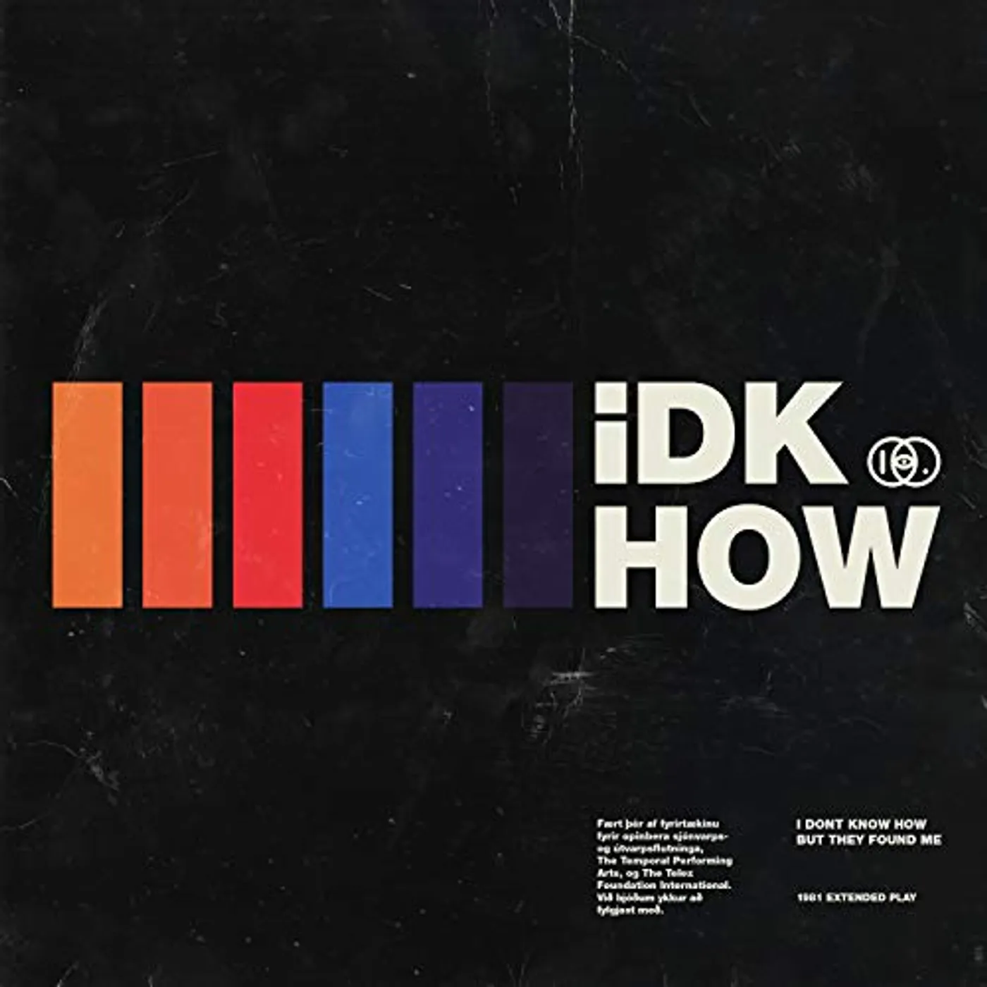 I DONT KNOW HOW BUT THEY FOUND ME 1981 EXTENDED PLAY CD