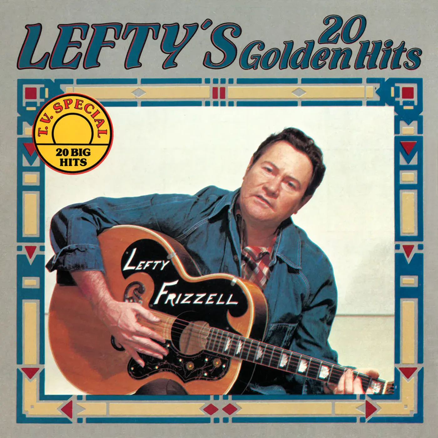 Lefty Frizzell Lefty's 20 Golden Hits Vinyl Record