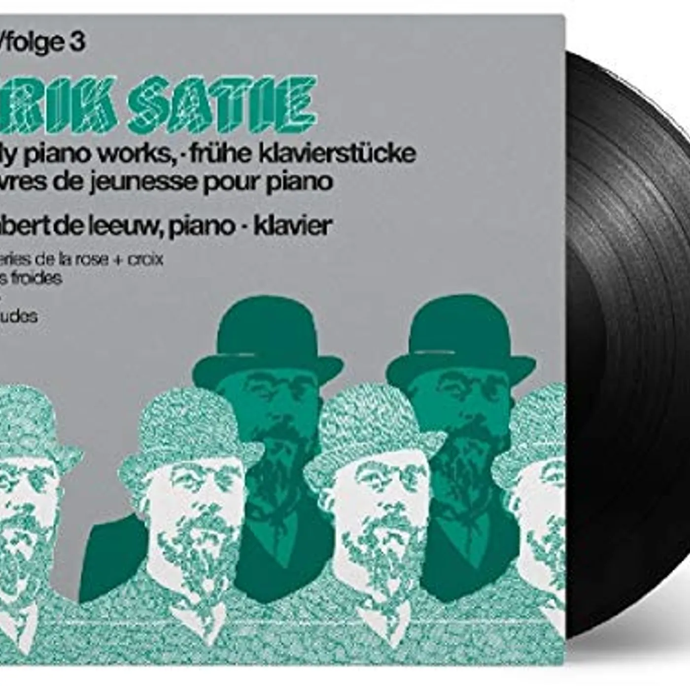 Erik Satie SATIE: EARLY PIANOWORKS VOL 3 Vinyl Record