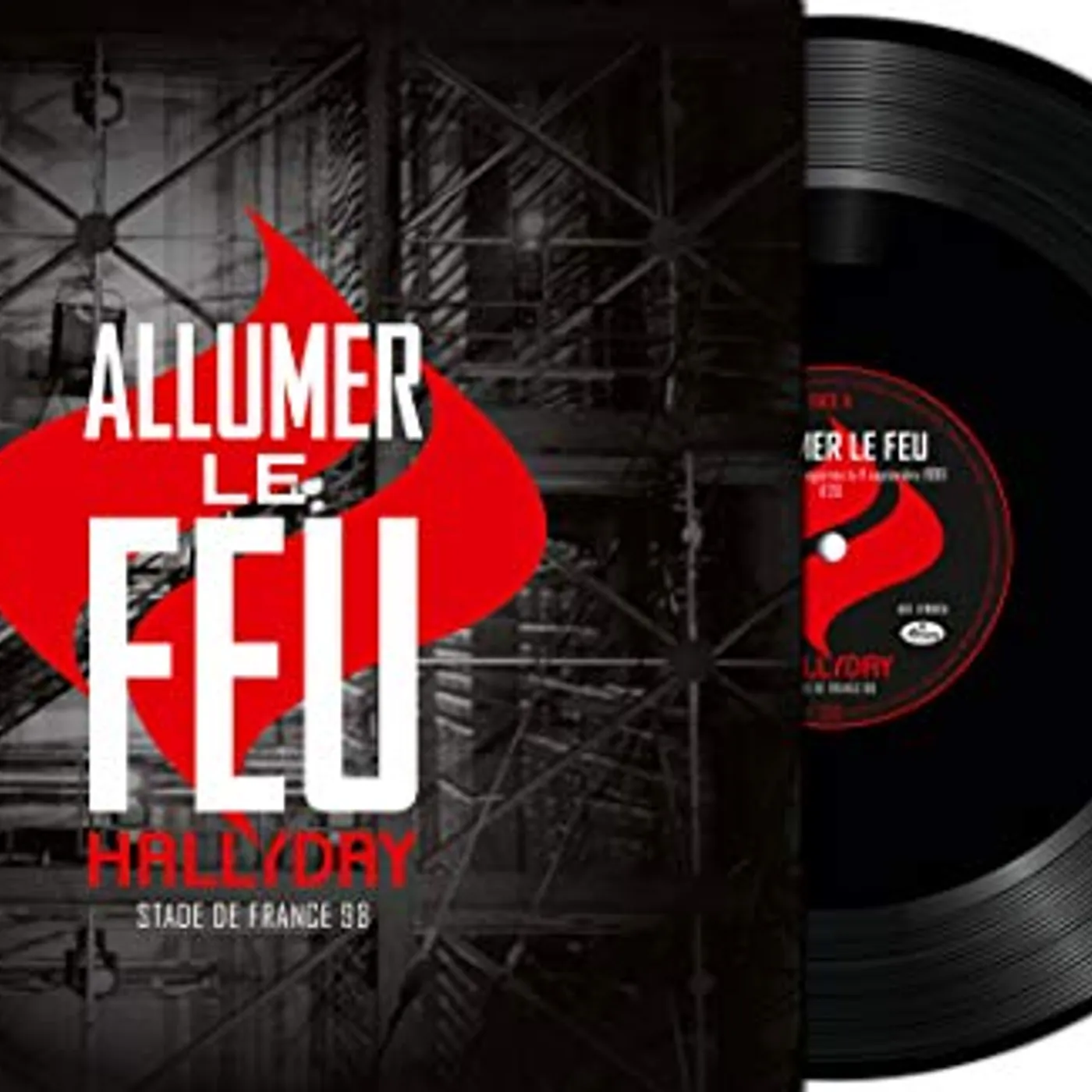 Johnny Hallyday ALLUMER LE FEU XXEME ANNIVERSAIRE Vinyl Record