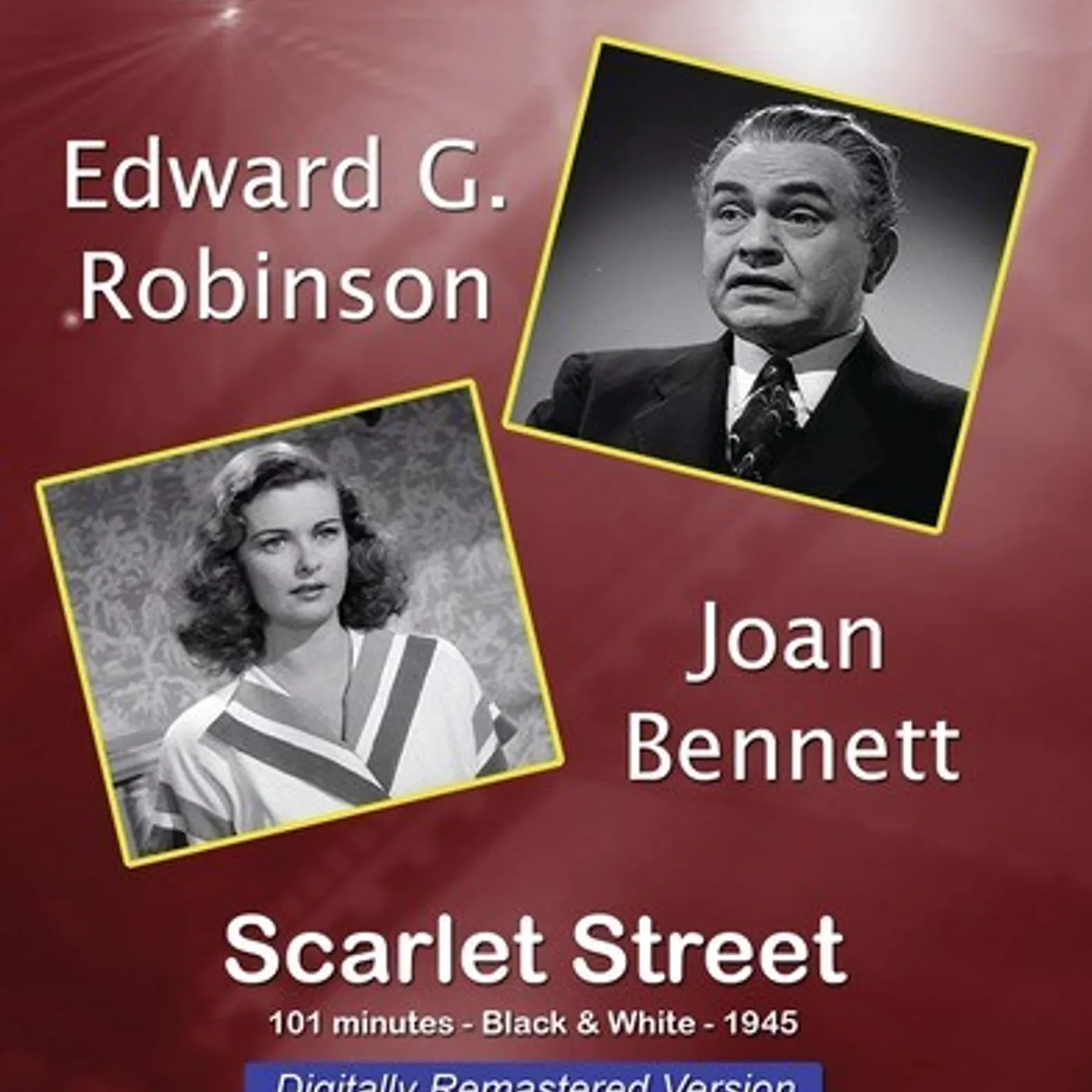 SCARLET STREET DVD