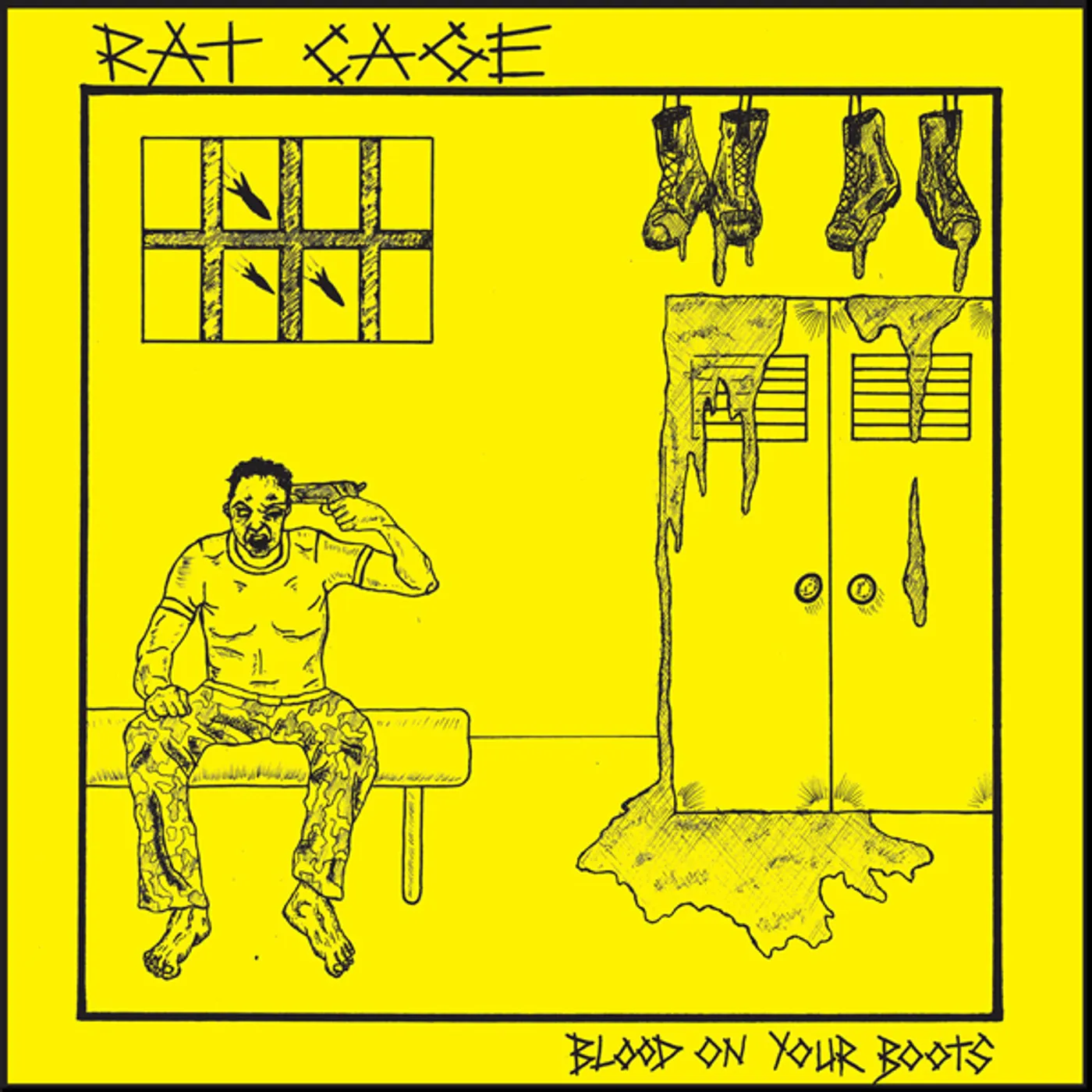Rat Cage Blood on Your Boots Vinyl Record