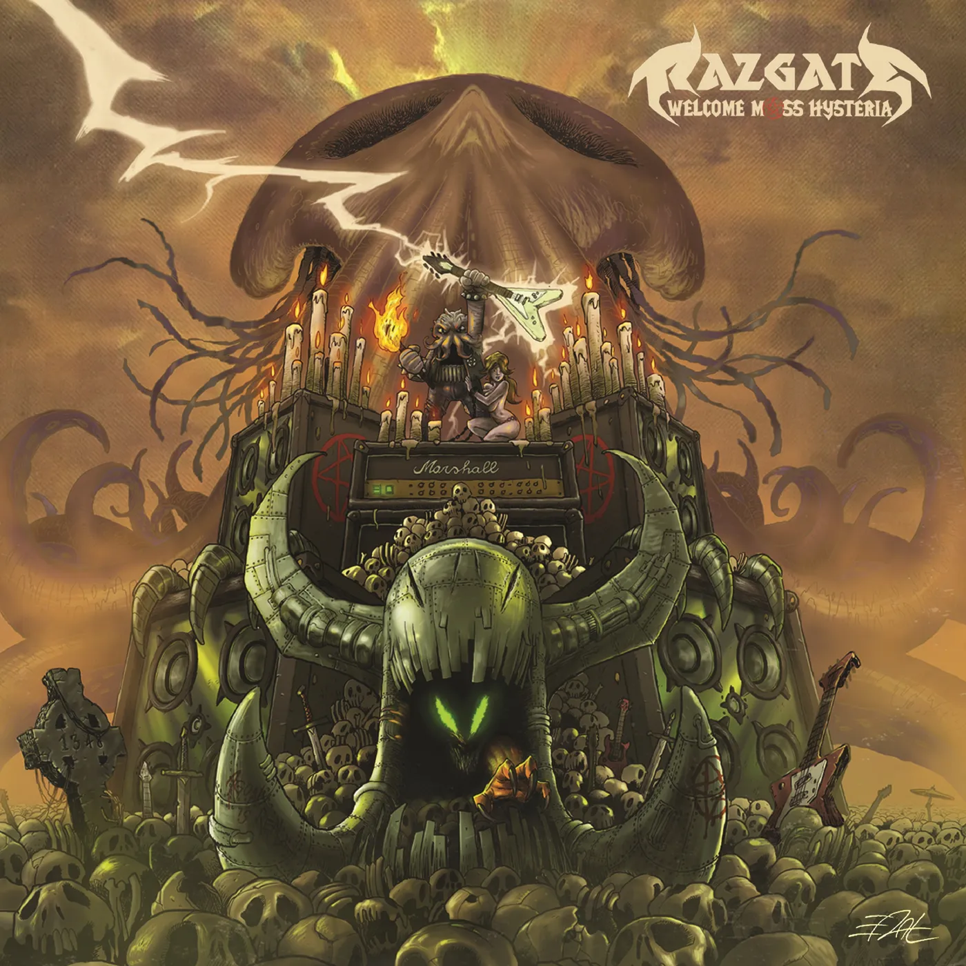 Razgate WELCOME MASS HYSTERIA CD