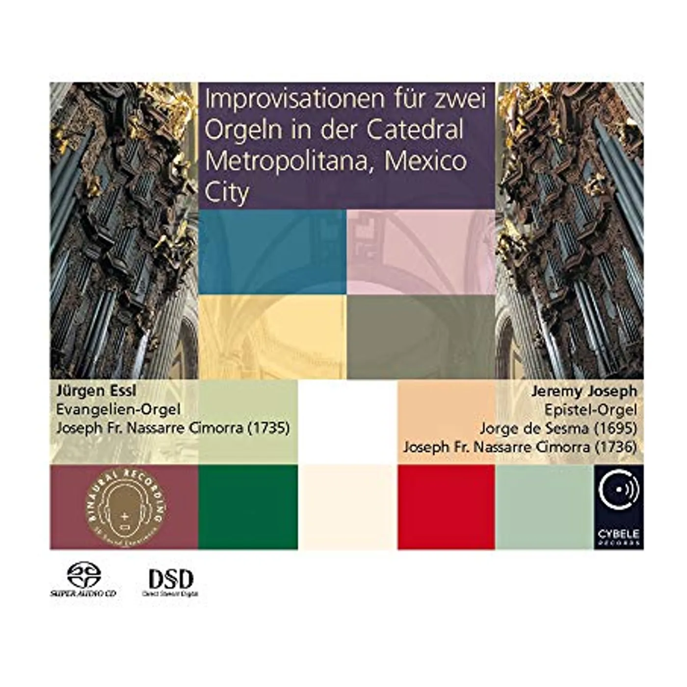 ESSL / JOSEPH IMPROVISATIONS FOR 2 ORGANS Super Audio CD