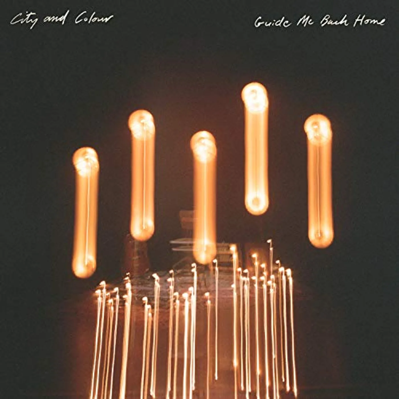 City and Colour GUIDE ME BACK HOME - Limited Edition Orange Colored Vinyl Record