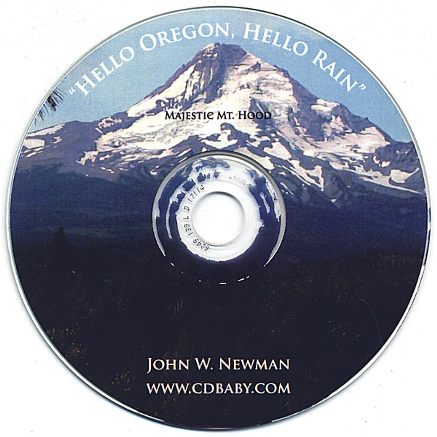 John Newman HELLO OREGON HELLO RAIN CD