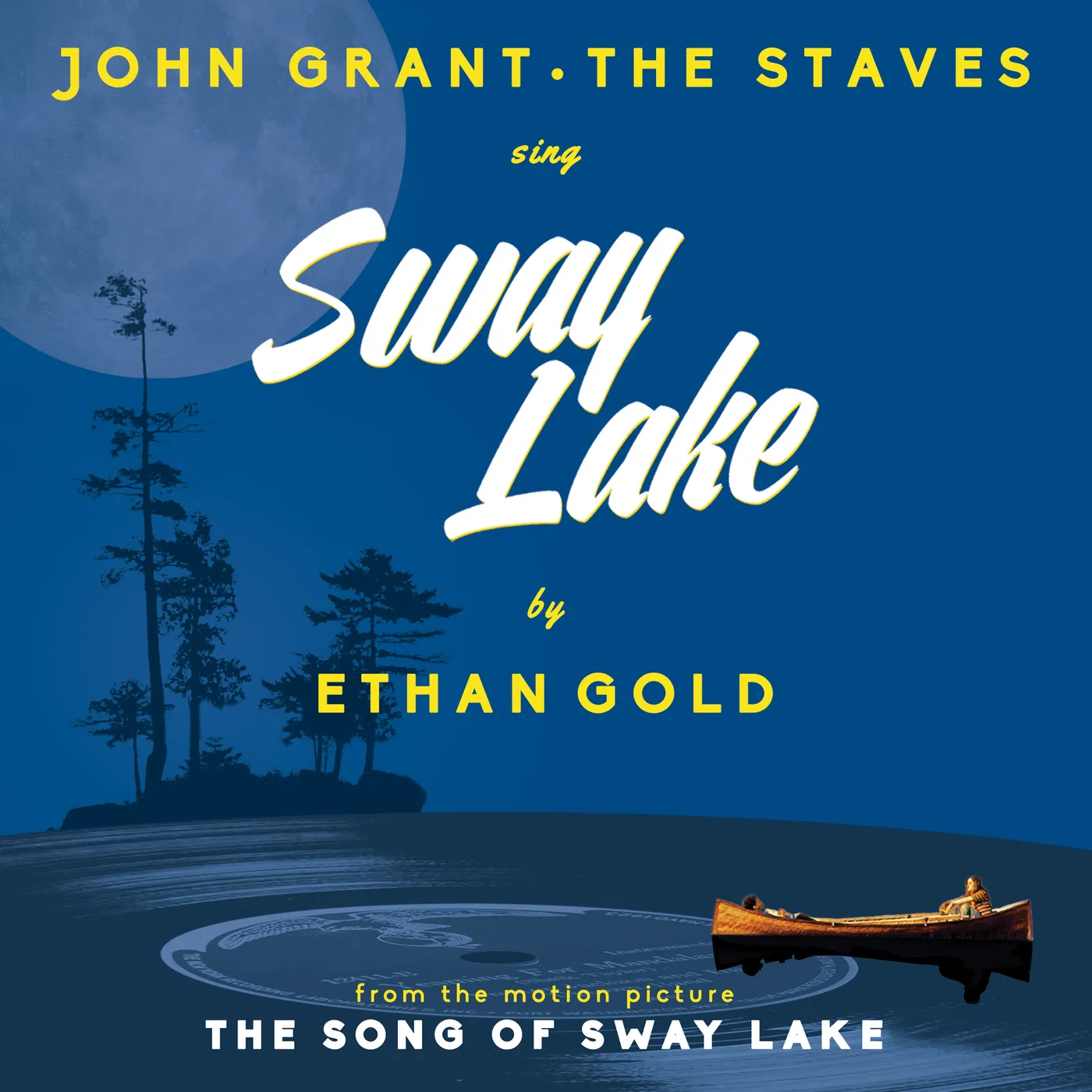 Ethan Gold With John Grant & The Staves Sway Lake Vinyl Record