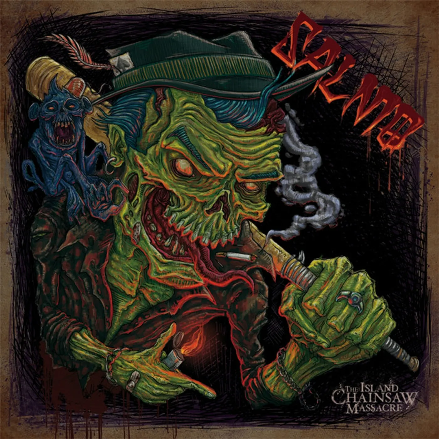 Salmo ISLAND CHAINSAW MASSACRE Vinyl Record