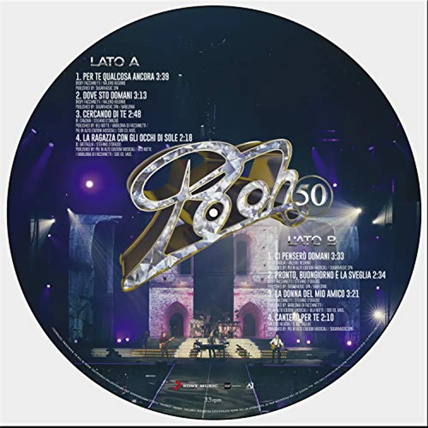 Pooh L'ULTIMO ABBRACCIO: PICTURE 4 Vinyl Record