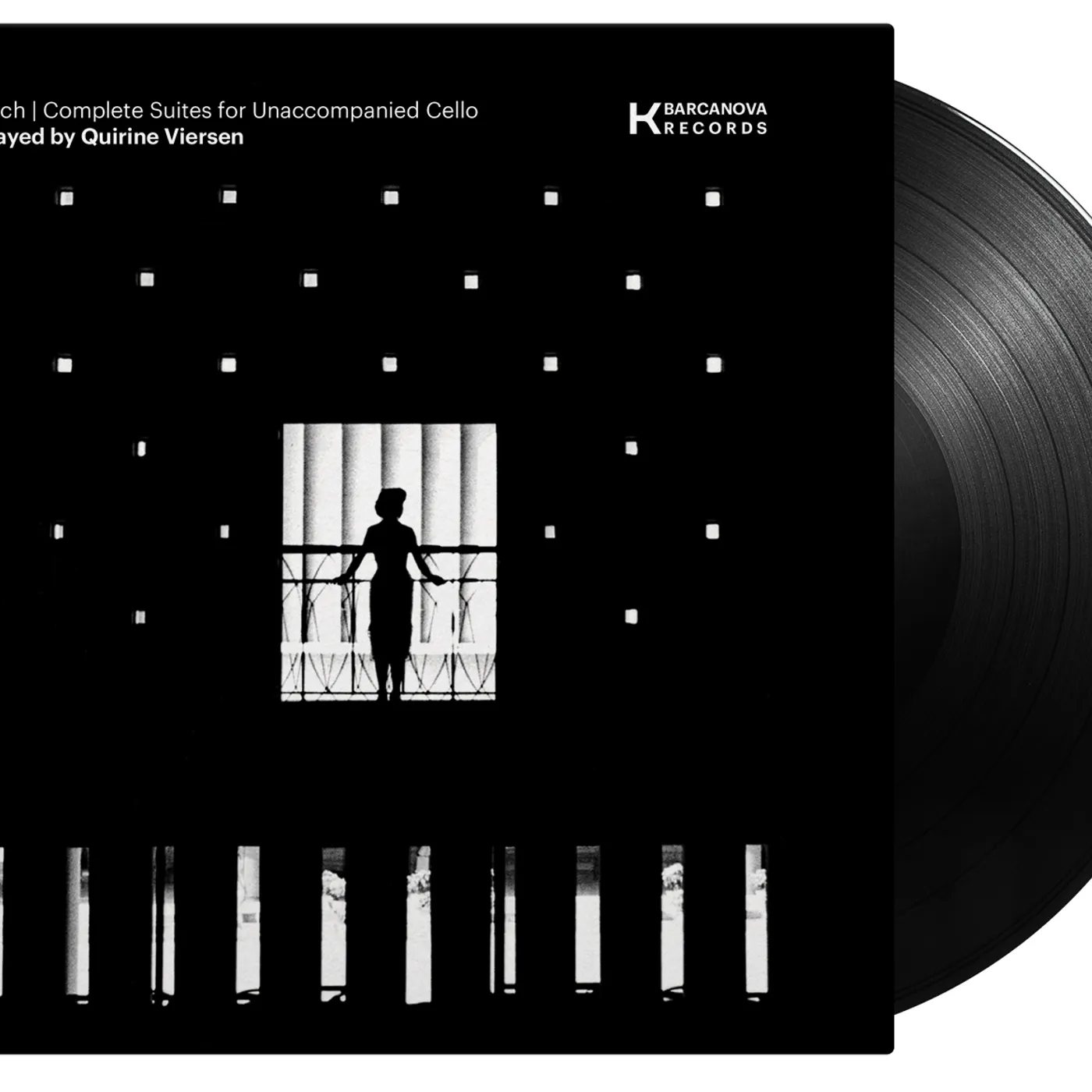 Quirine Viersen BACH CELLO SUITES: COMPLETE SUITES FOR UNACCOMPANIED CELLO (3LP/180G AUDIOPHILE VINYL) Vinyl Record