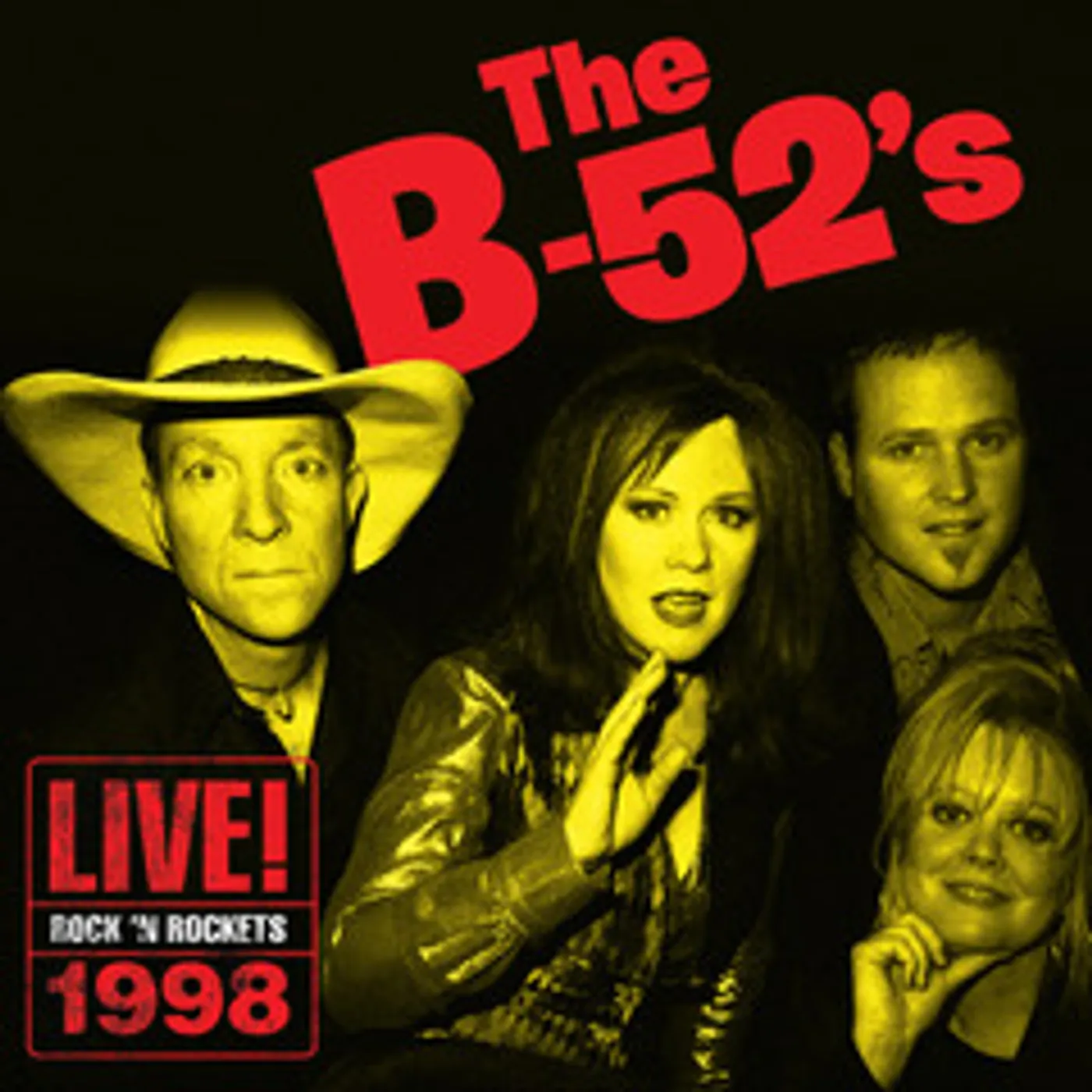 The B-52's Live! Rock 'N Rockets 1998 Vinyl Record