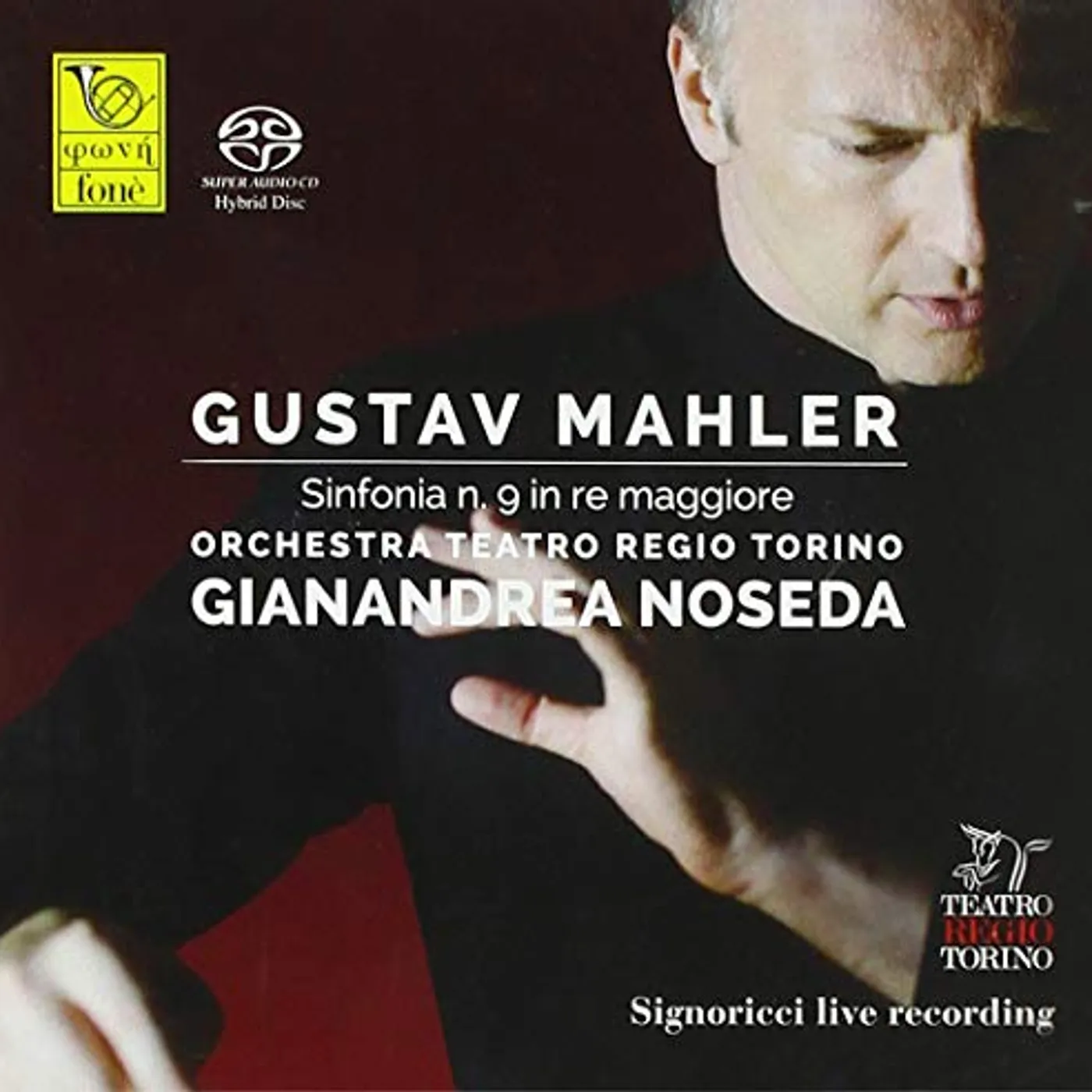 Mahler / Gianandrea Noseda MAHLER: SINFONIA 9 IN RE MAGGIORE CD Super Audio CD