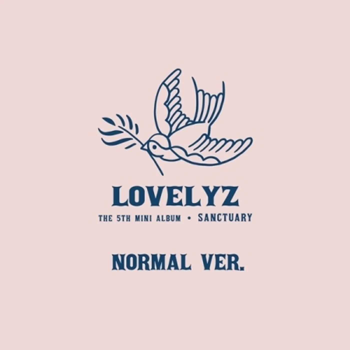 Lovelyz 5TH MINI ALBUM: SANCTUARY (NORMAL) CD